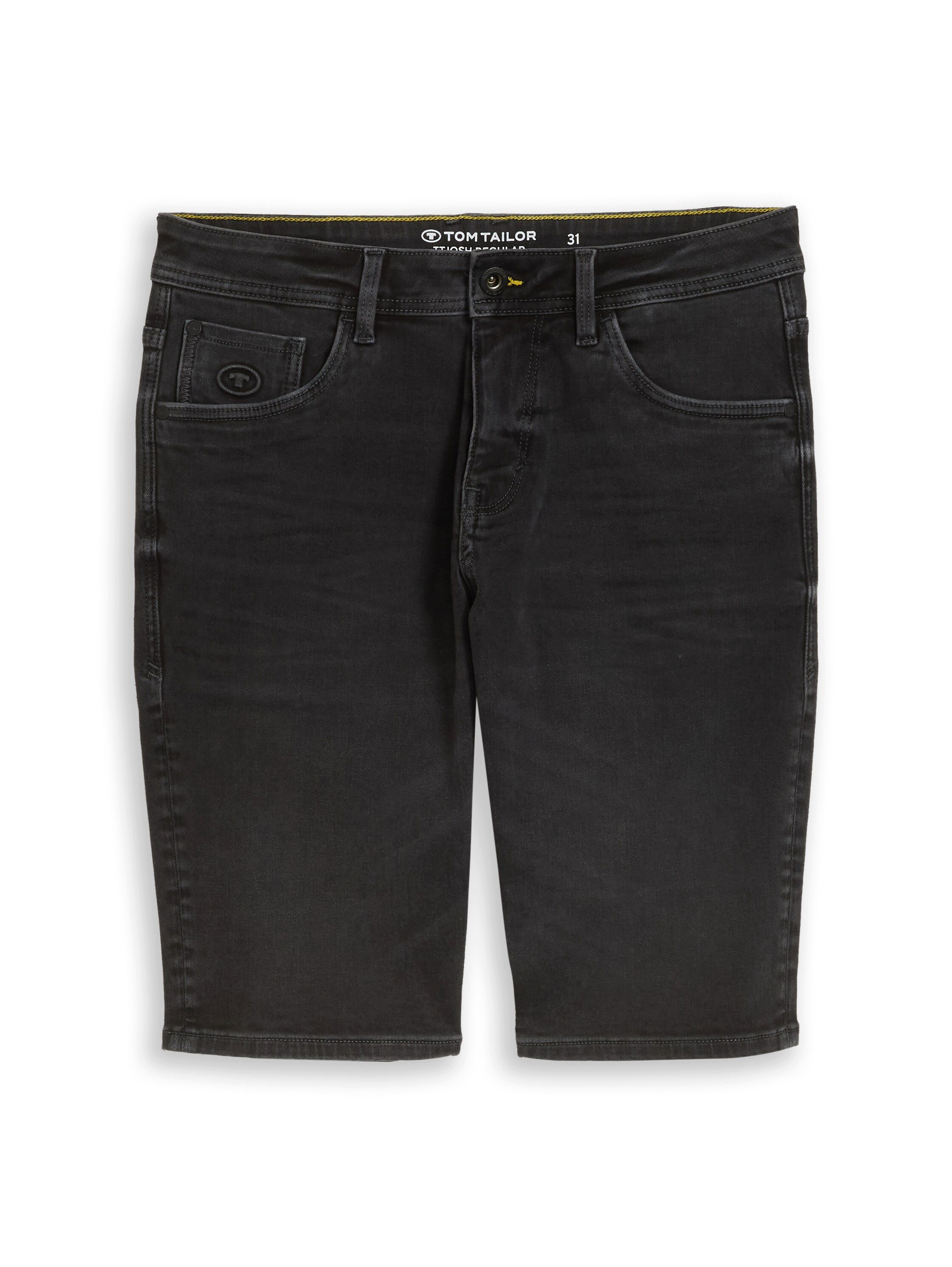 TOM TAILOR Caprihose TTJOSH REGULAR SLIM Jeans Shorts mit Superstretch
