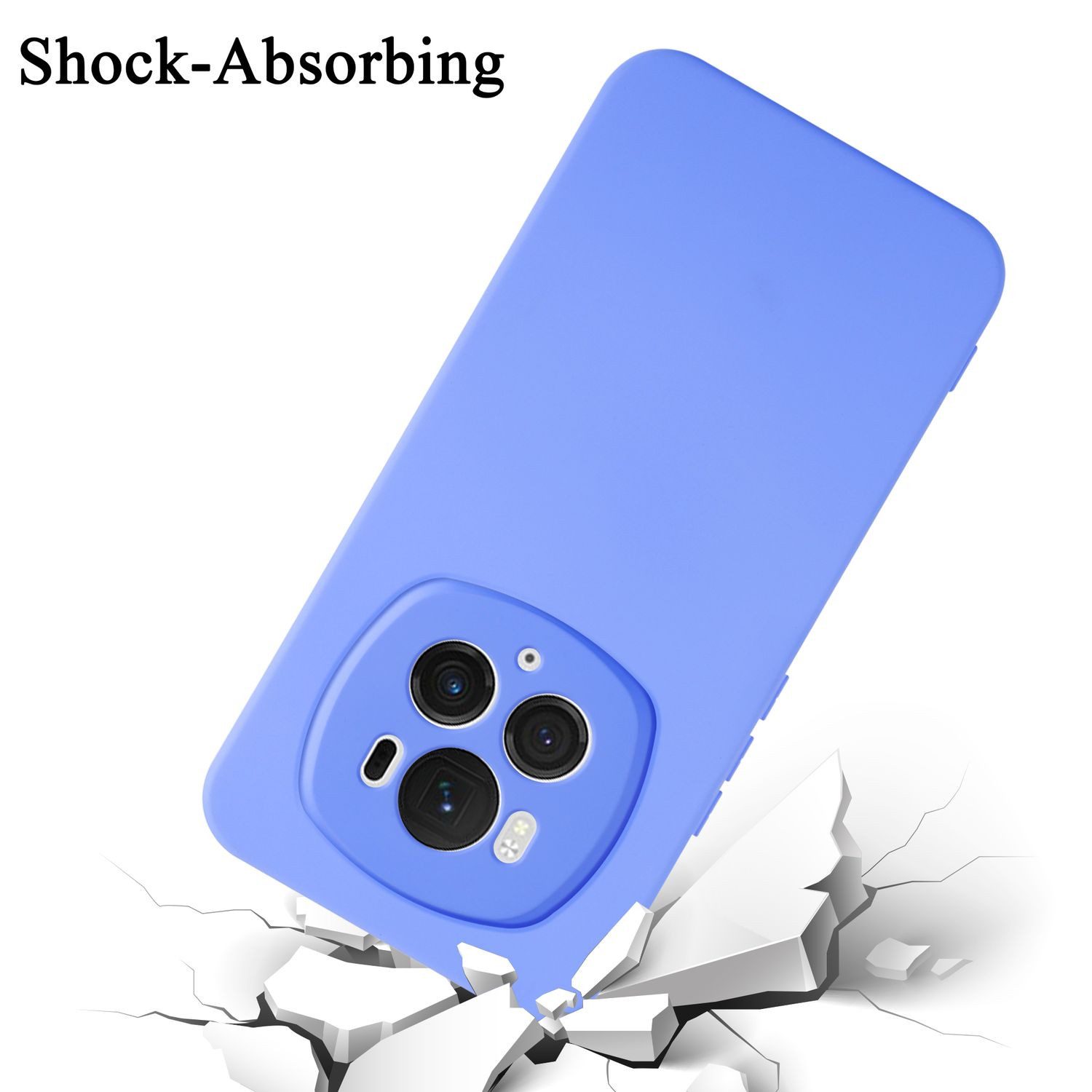 Cadorabo Handyhülle für Honor Magic 6 Pro Hülle Honor Magic 6 Pro, Flexible Hülle TPU Silikon Schutzhülle Back Cover Case