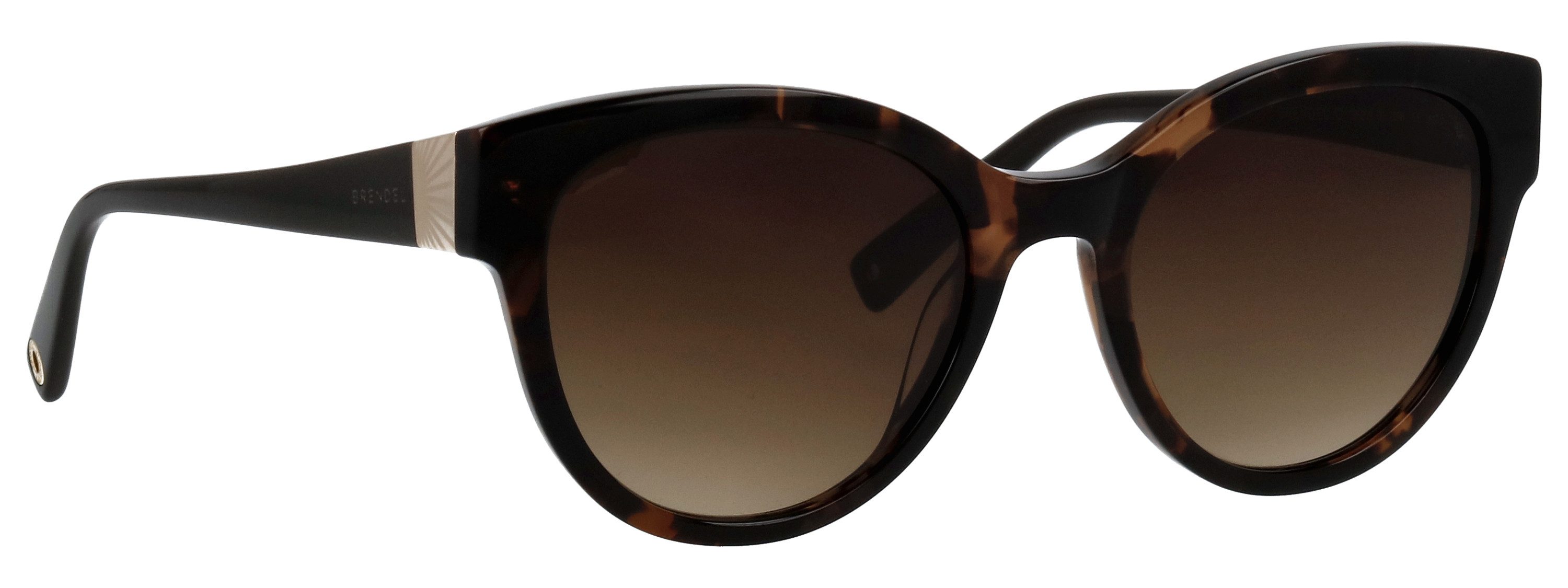 BRENDEL eyewear Sonnenbrille Modell 906209 Form Panto, Logoschriftzug auf Bügel, Kunststofffassung