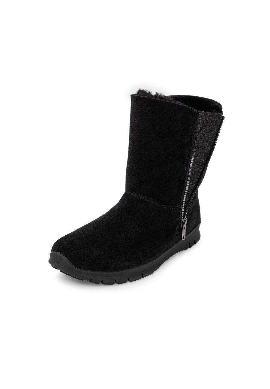 Damenschuhe Stiefelette Veloursleder Stiefelette