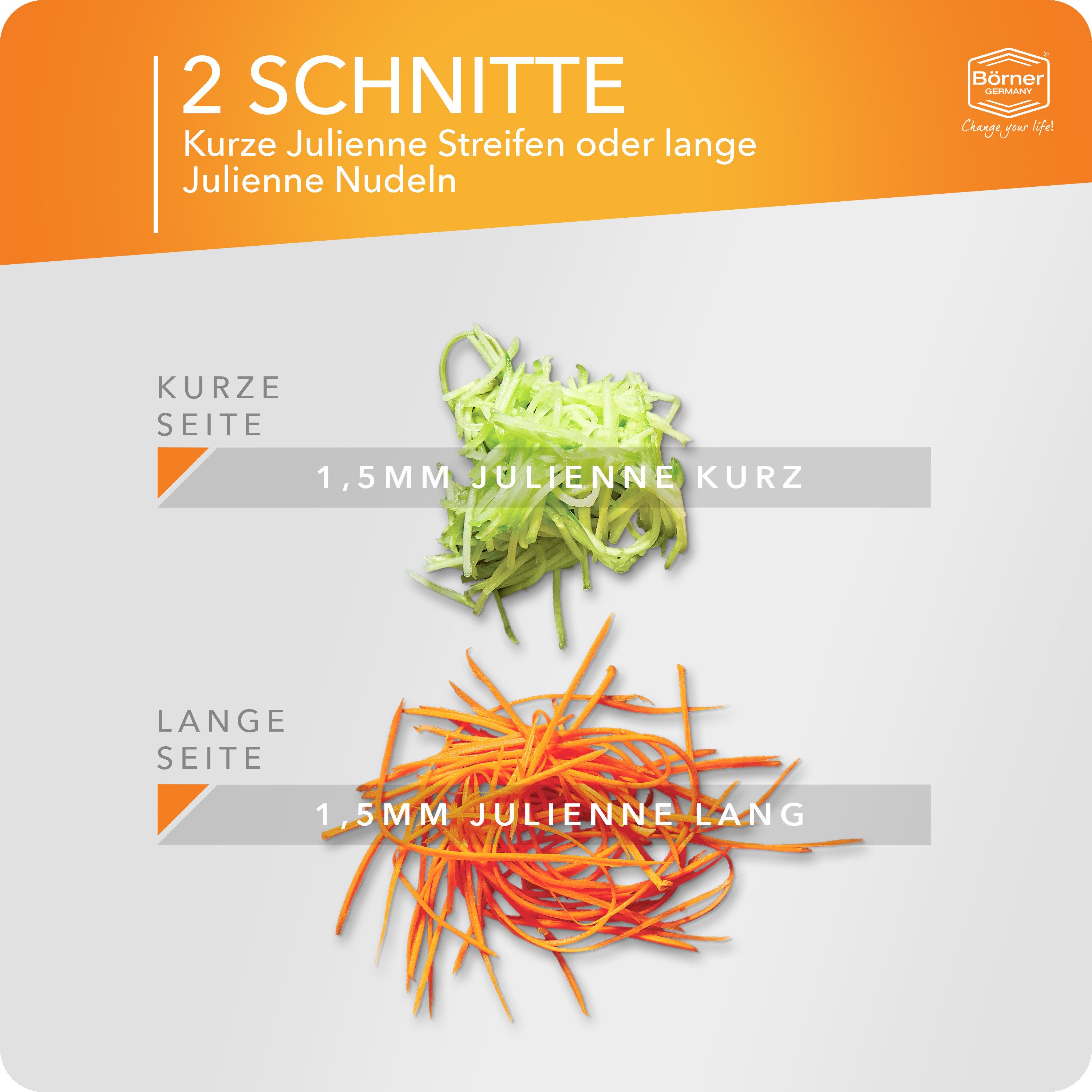 Börner Gemüseschneider Roko PowerLine mit Fruchthalter