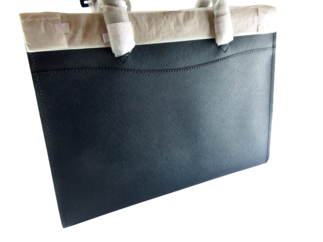 MICHAEL KORS Schultertasche Business Damen 'Jet Set Travel' Large Leder navy blau