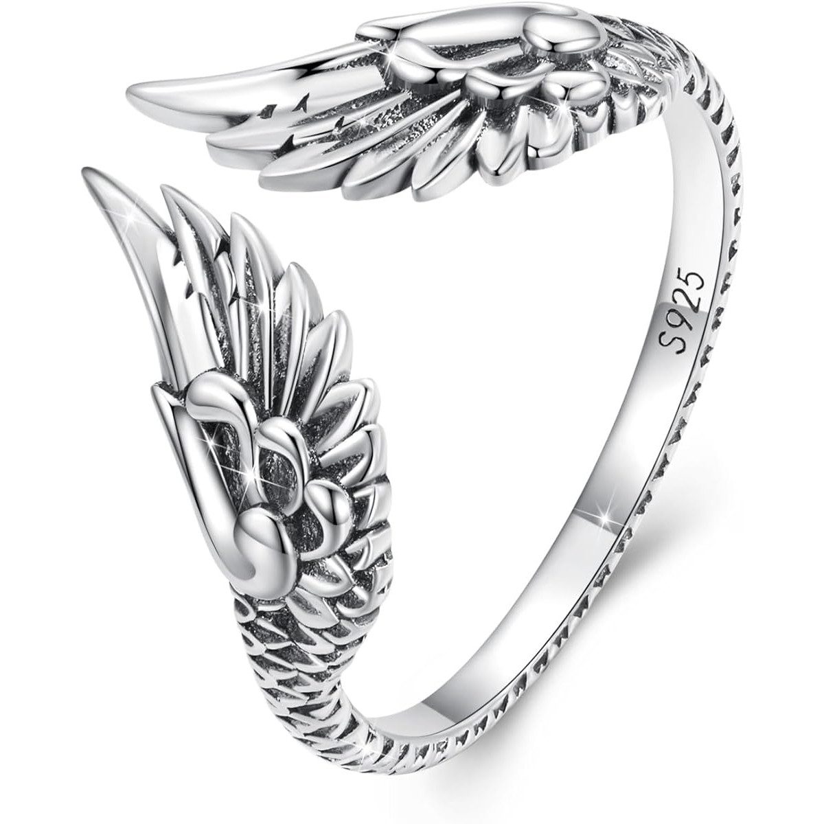 ZEUOPQ Silberring 925 Sterling Silber Ring, günstig online kaufen
