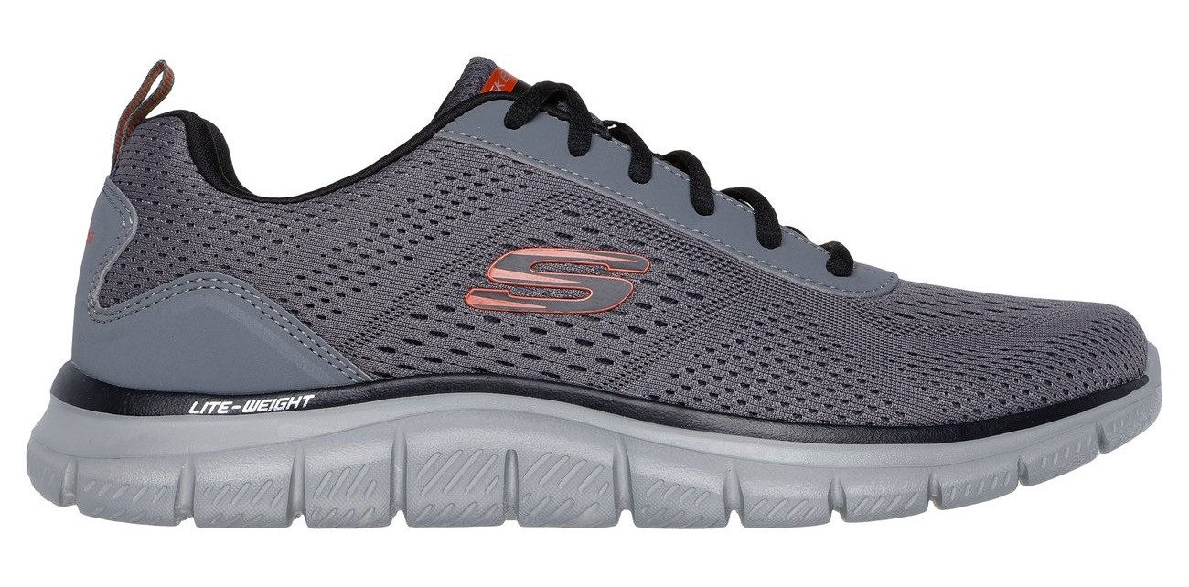 Skechers TRACK-LESHUR Schnürschuh Freizeitschuh, Trainingsschuh im Materialmix