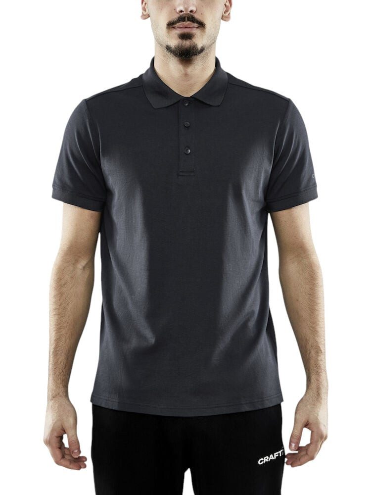 Craft Poloshirt CORE Blend (hoher Tragekomfort) asphaltgrau Herren