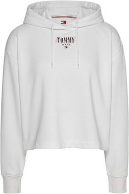 Tommy Jeans Kapuzensweatshirt TJW RLX ESSENTIAL LOGO HOODIE mit Tommy Jeans Logo-Schriftzug & Flag