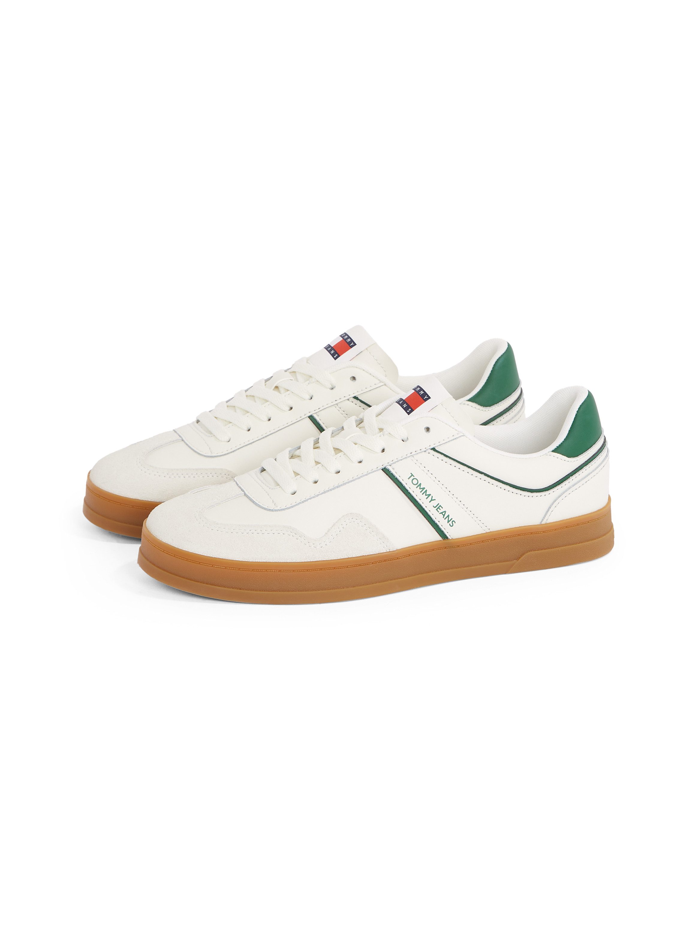 Tommy Jeans THE GREENWICH LEATHER Sneaker, Freizeitschuh, Halbschuh, Schnür günstig online kaufen