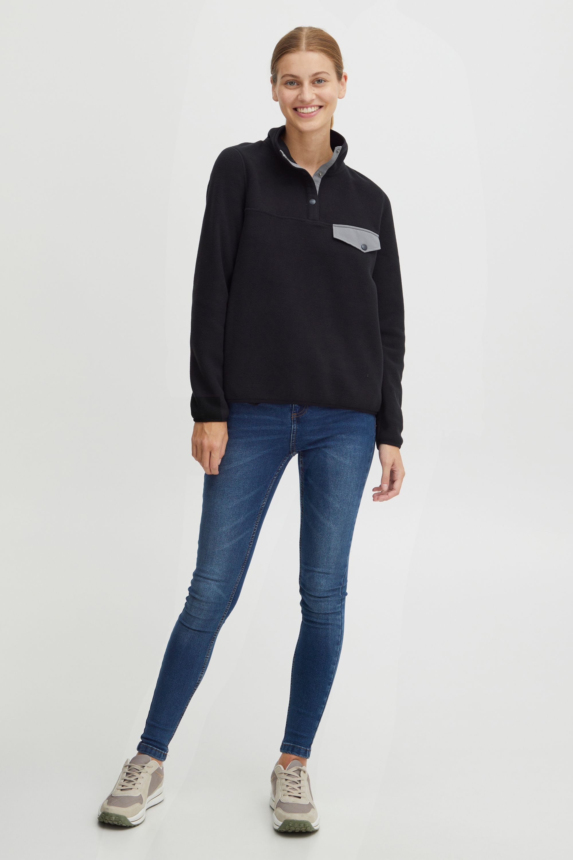 OXMO Fleecejacke OXNyfine 21800136-ME Modische Jacke günstig online kaufen