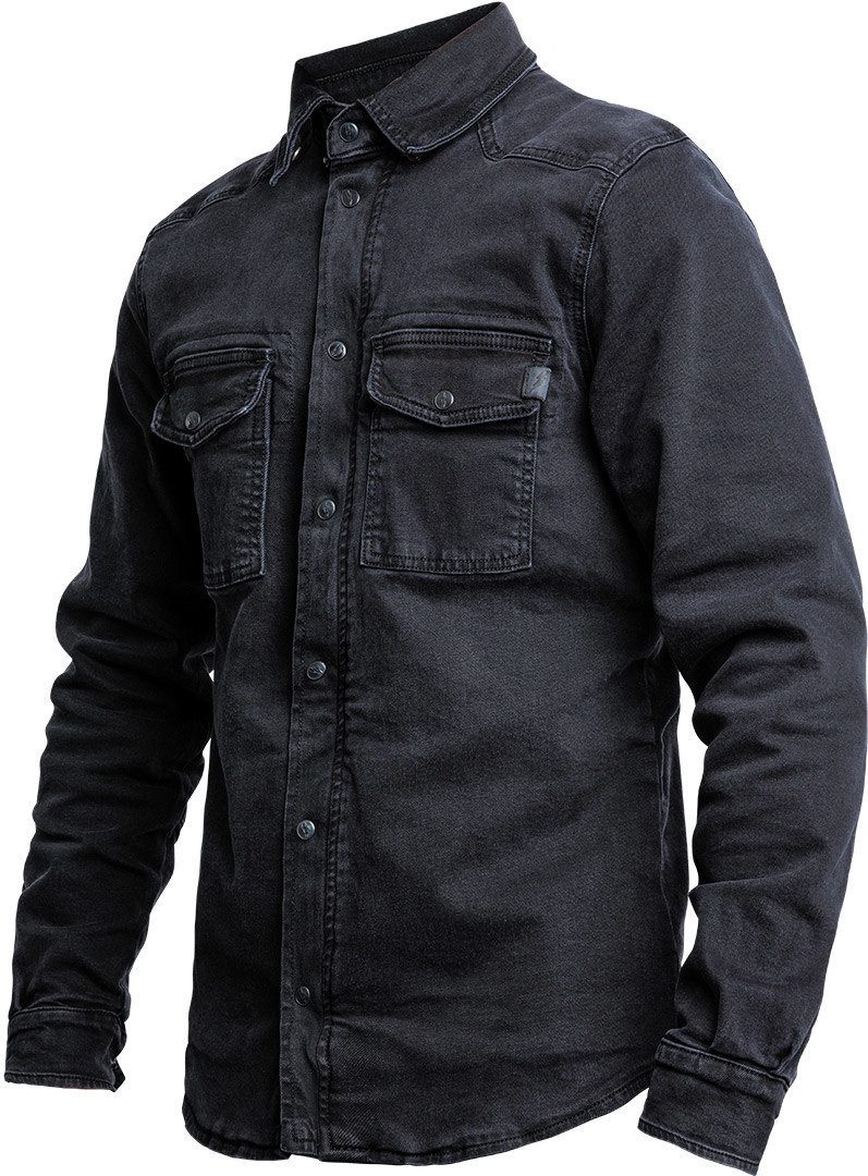 John Doe Motorradjacke Motoshirt XTM Denim Motorrad Hemd protektoren