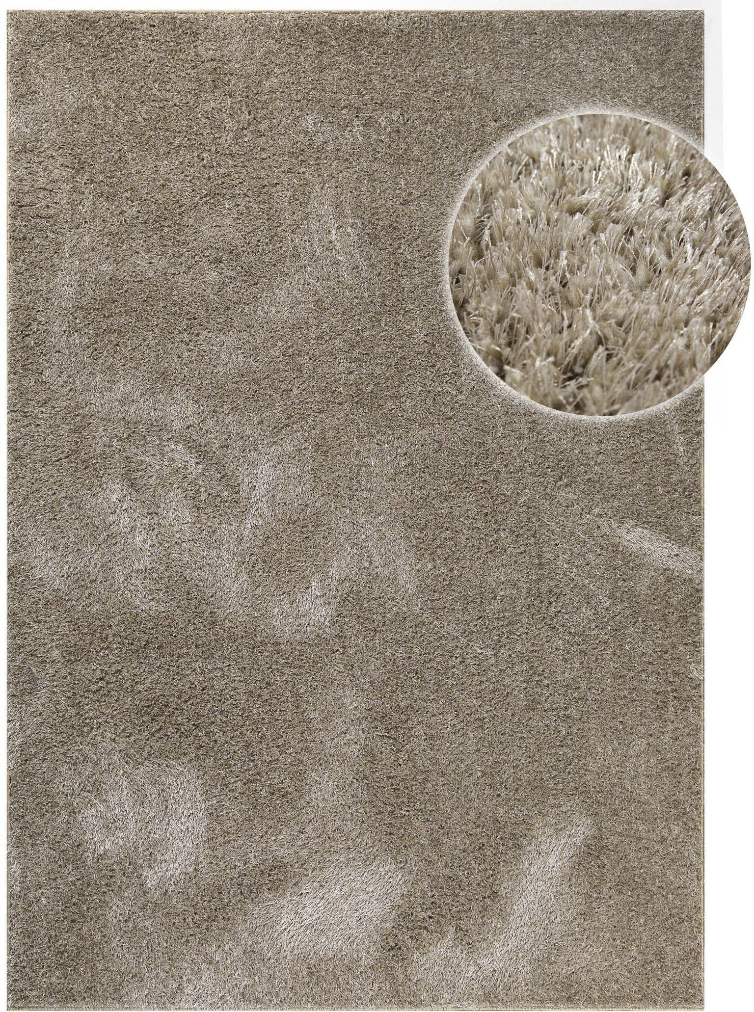 my home Hochflor-Teppich Nickolas, auch als günstig online kaufen