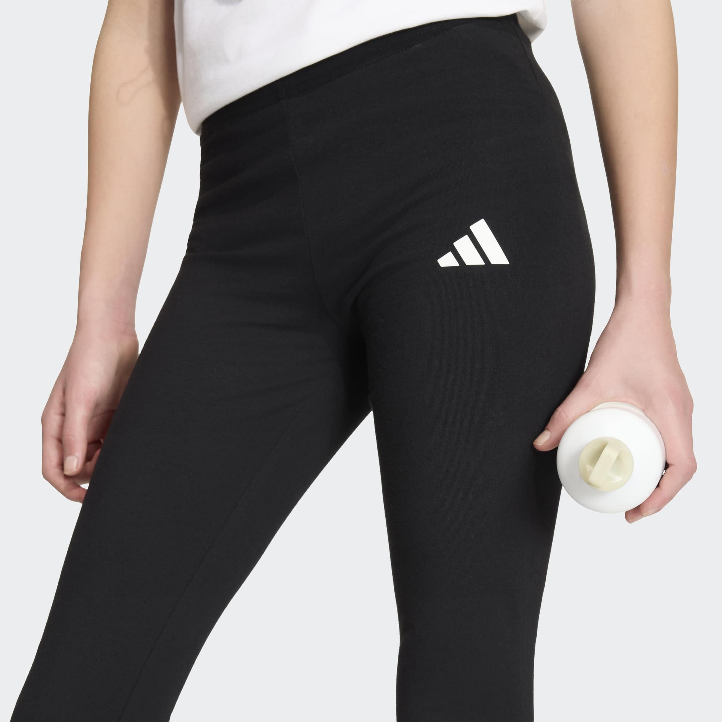 adidas Sportswear Leggings JG SL FLA LEG Kinder Leggings, für sportliche Looks im Alltag, aus Baumwolle
