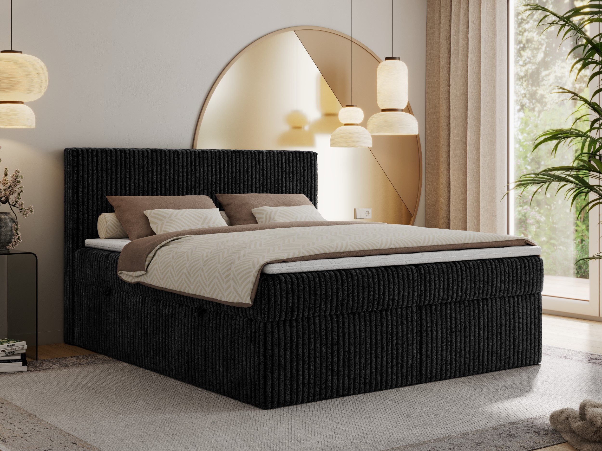 MKS MÖBEL Boxspringbett TILIANO (Packung, Set, günstig online kaufen