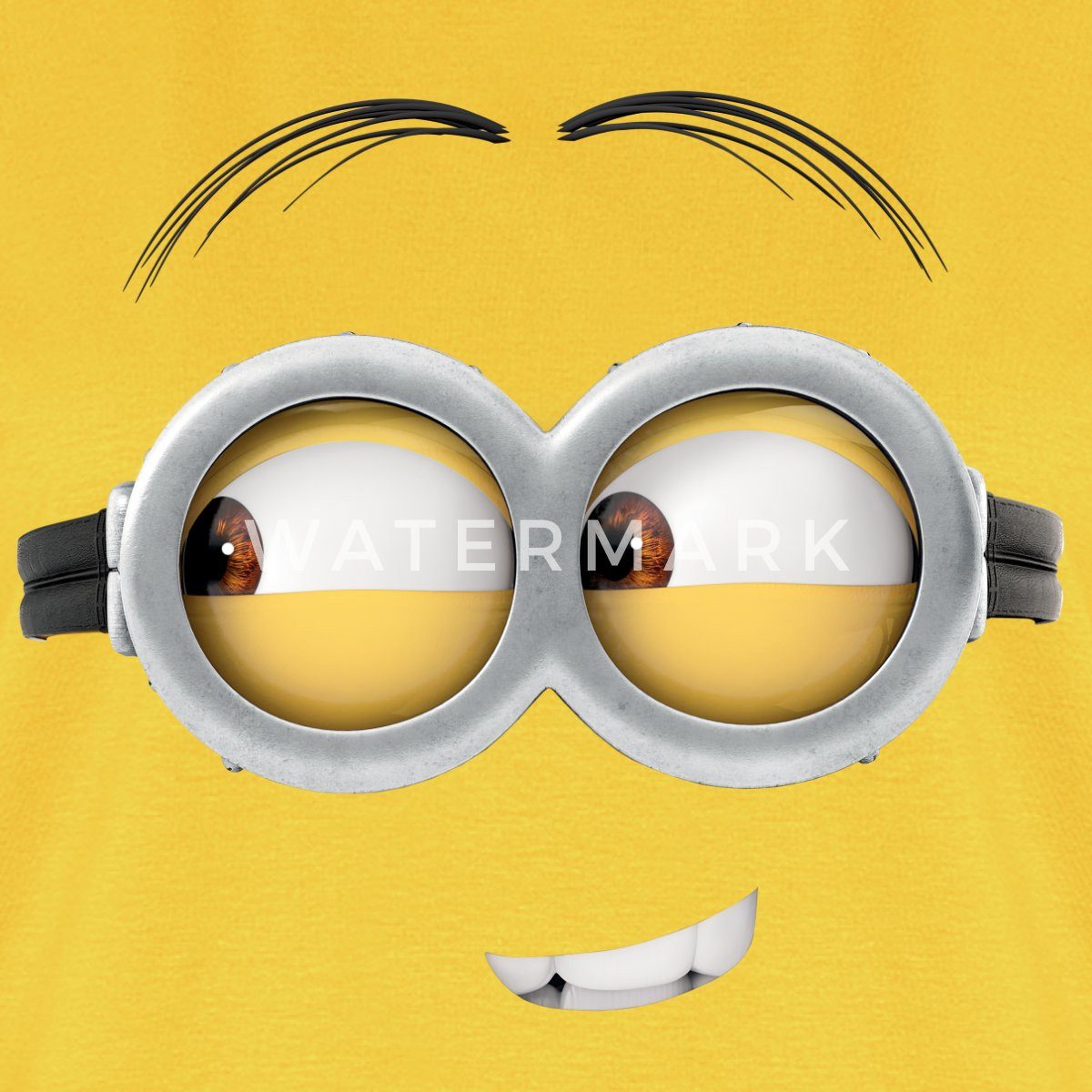 Spreadshirt T-Shirt Minions Dave Gesicht Kostüm Despicable Me Frauen Premiu günstig online kaufen