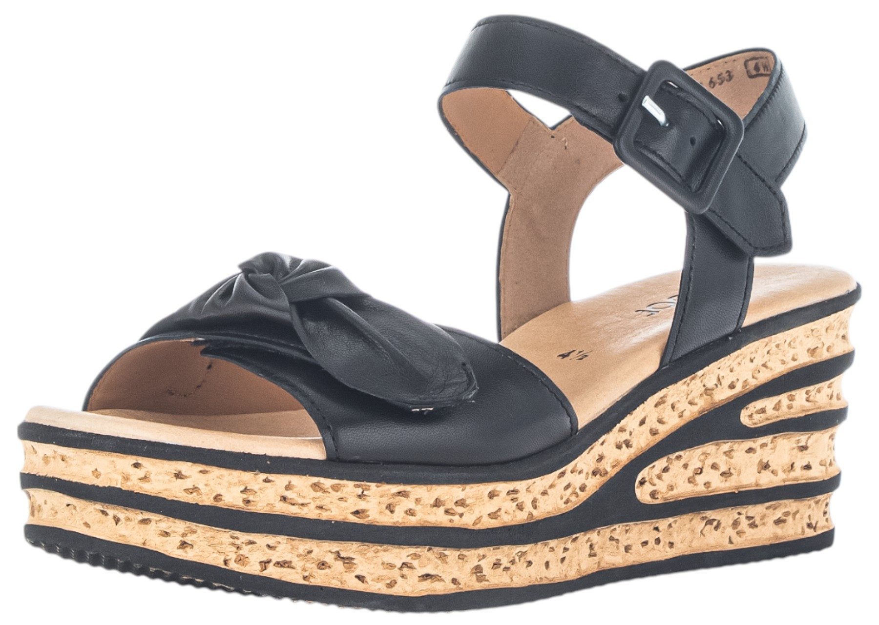 Gabor 64.653 27 Schwarz Sandale