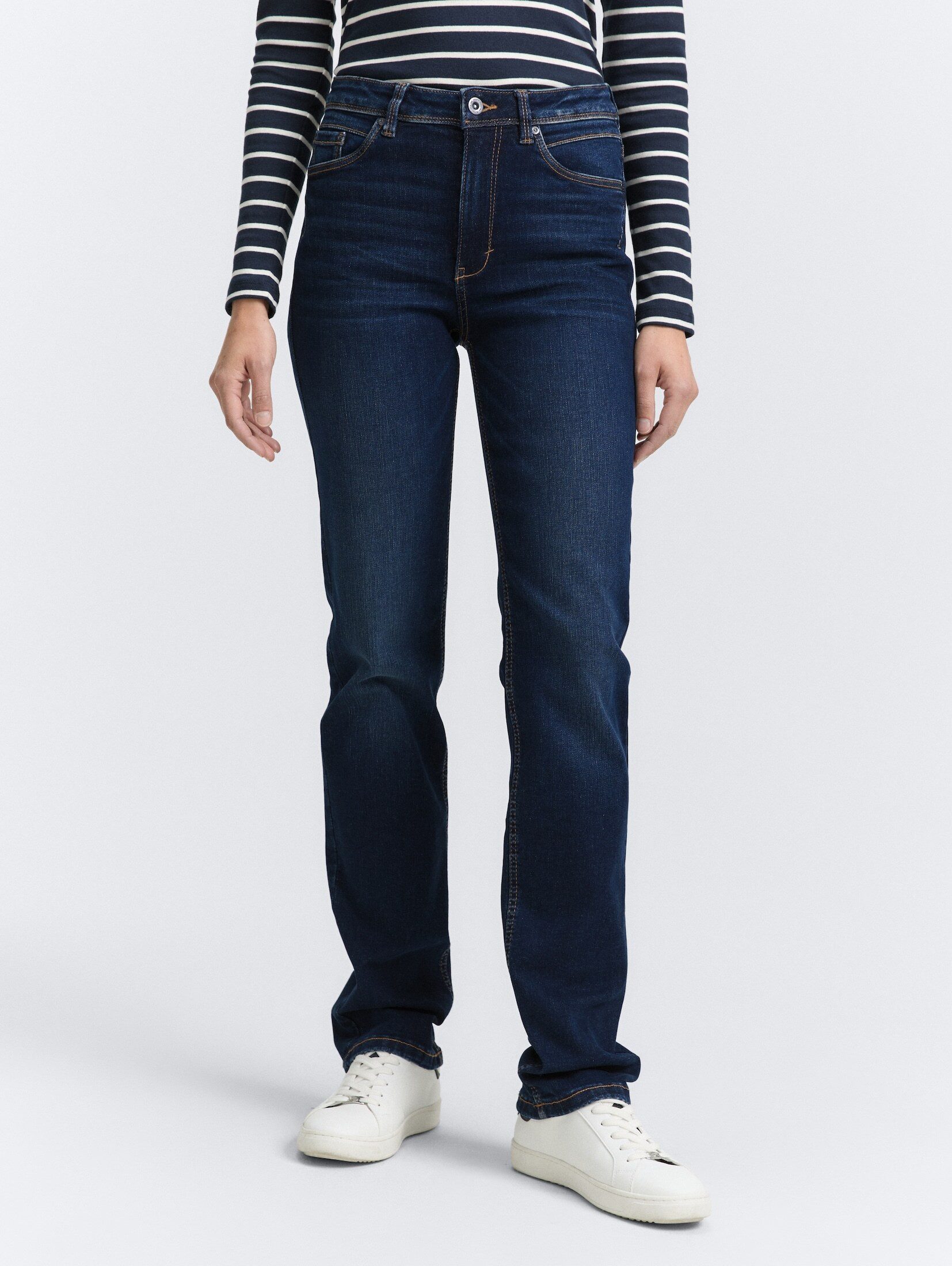 TOM TAILOR Straight-Jeans "Style ELVA", mit Stretch günstig online kaufen