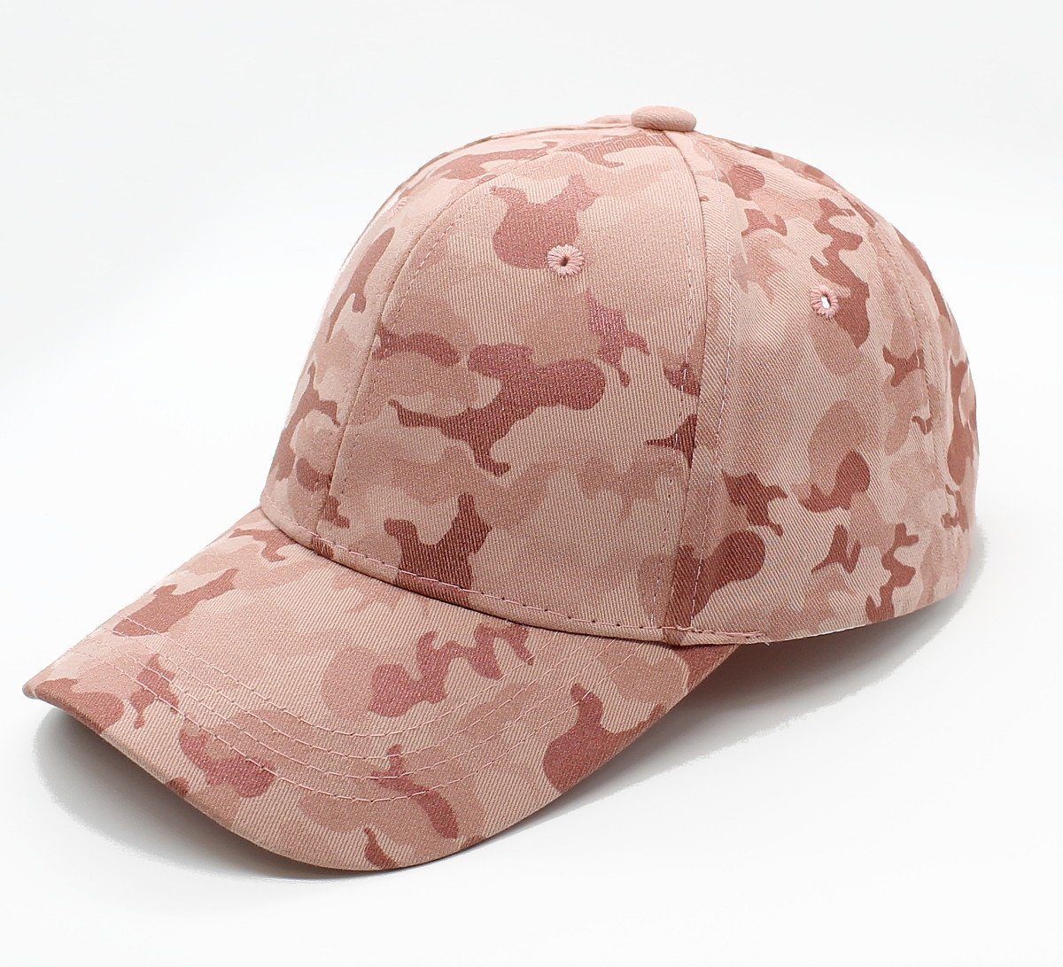dy_mode Baseball Cap Camouflage Kappe Damen Basecap Herren Army Muster Schirmmütze Bunt One Size, mit Belüftungslöcher, Unisex