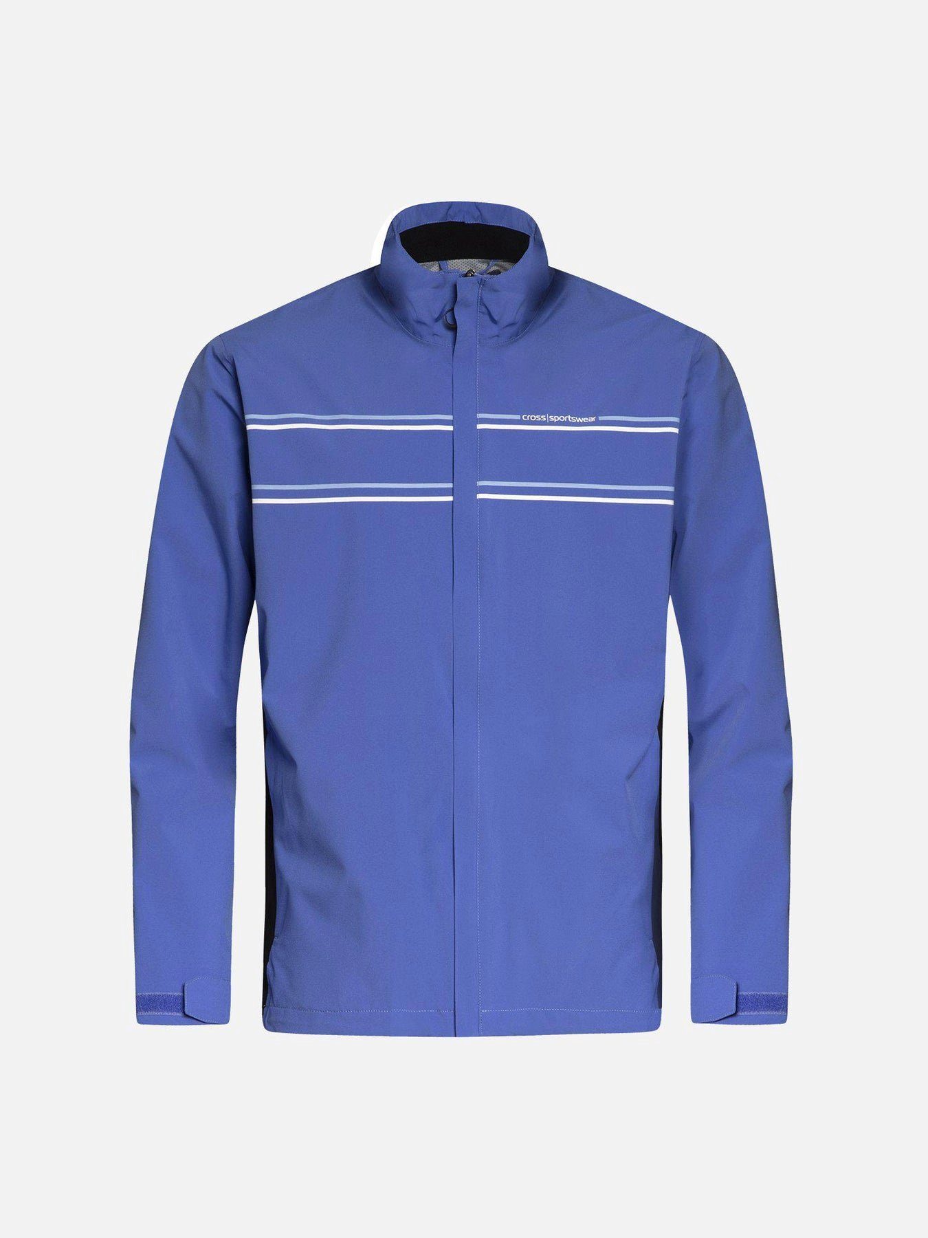 Cross Sportswear Golfweste Cross Sportswear Golf M CLOUD JACKET Jacke Herren Funktionelle und bequeme Regenjacke Blau
