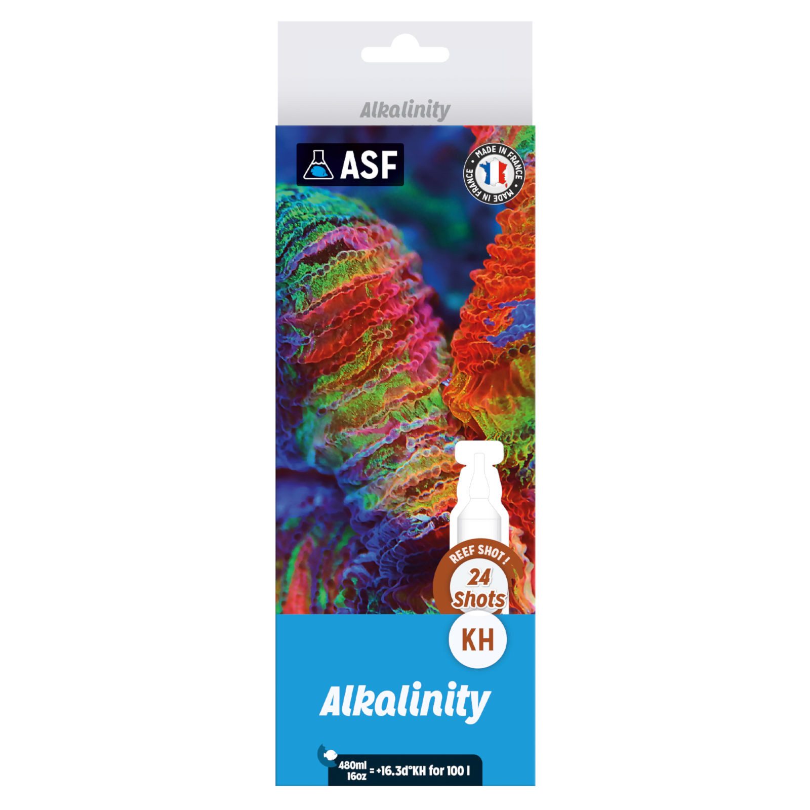 Aquarium Systems Aquariumpflege Alkalinity KH shots, 24x 20 ml