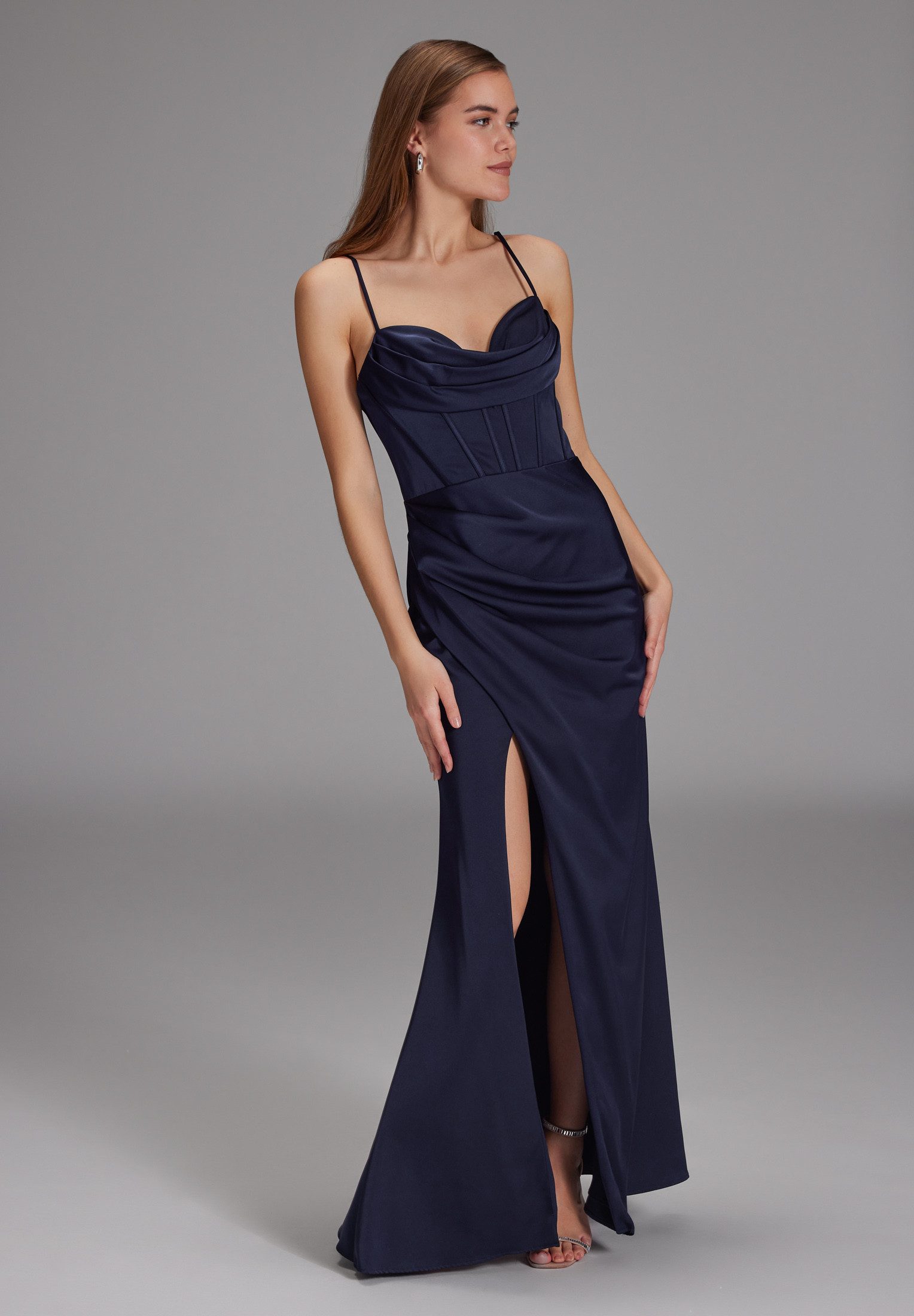 hey kyla Abendkleid Taillierter Schnitt mit günstig online kaufen