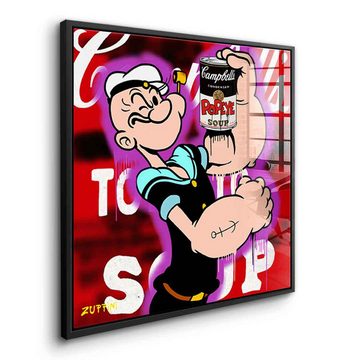 DOTCOMCANVAS® Acrylglasbild Popeye Soup - Acrylglas, Acrylglasbild Popeye Soup Pop Art Comic Wandbild