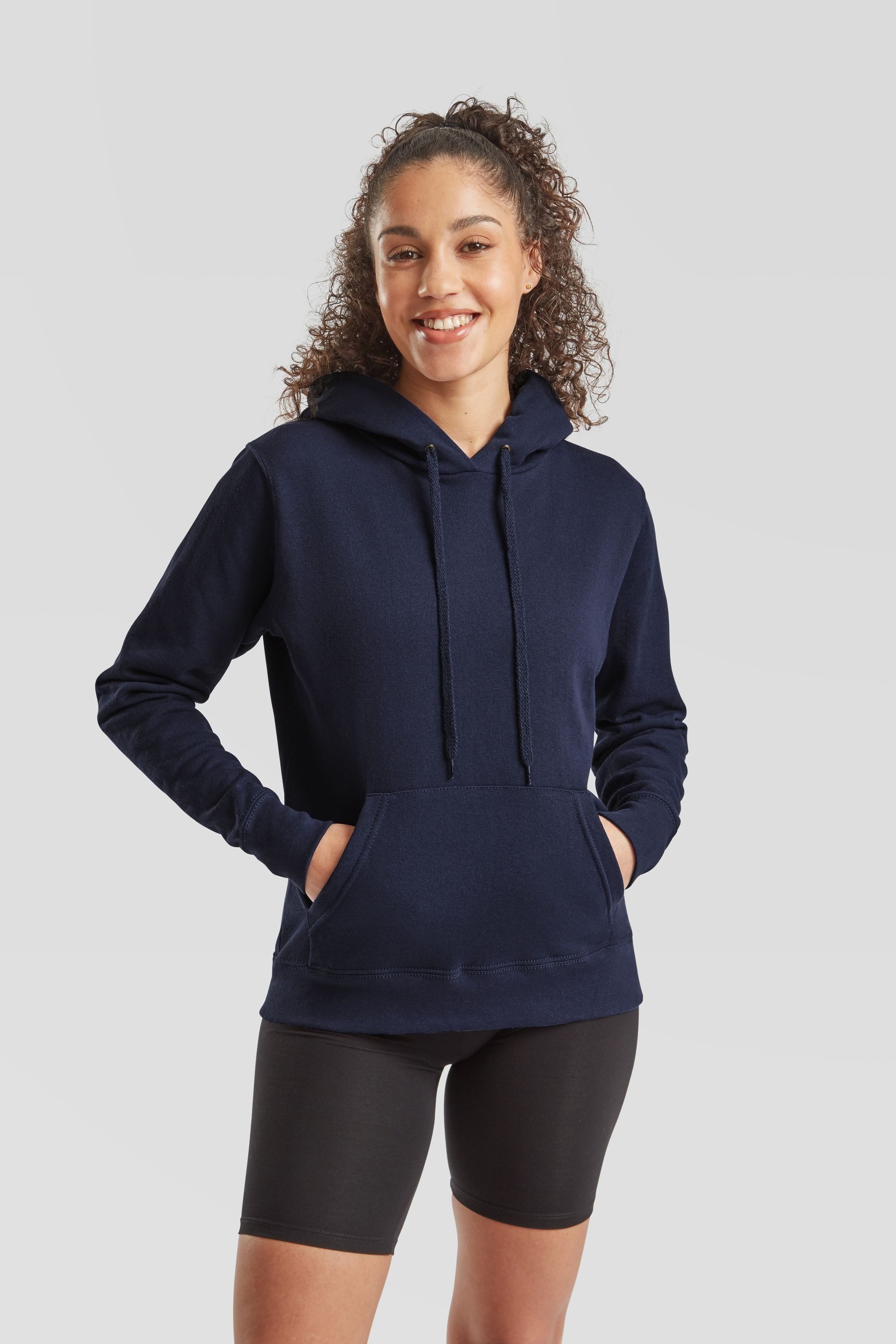 Fruit of the Loom Kapuzensweatshirt Classic Hooded Sweat Lady-Fit