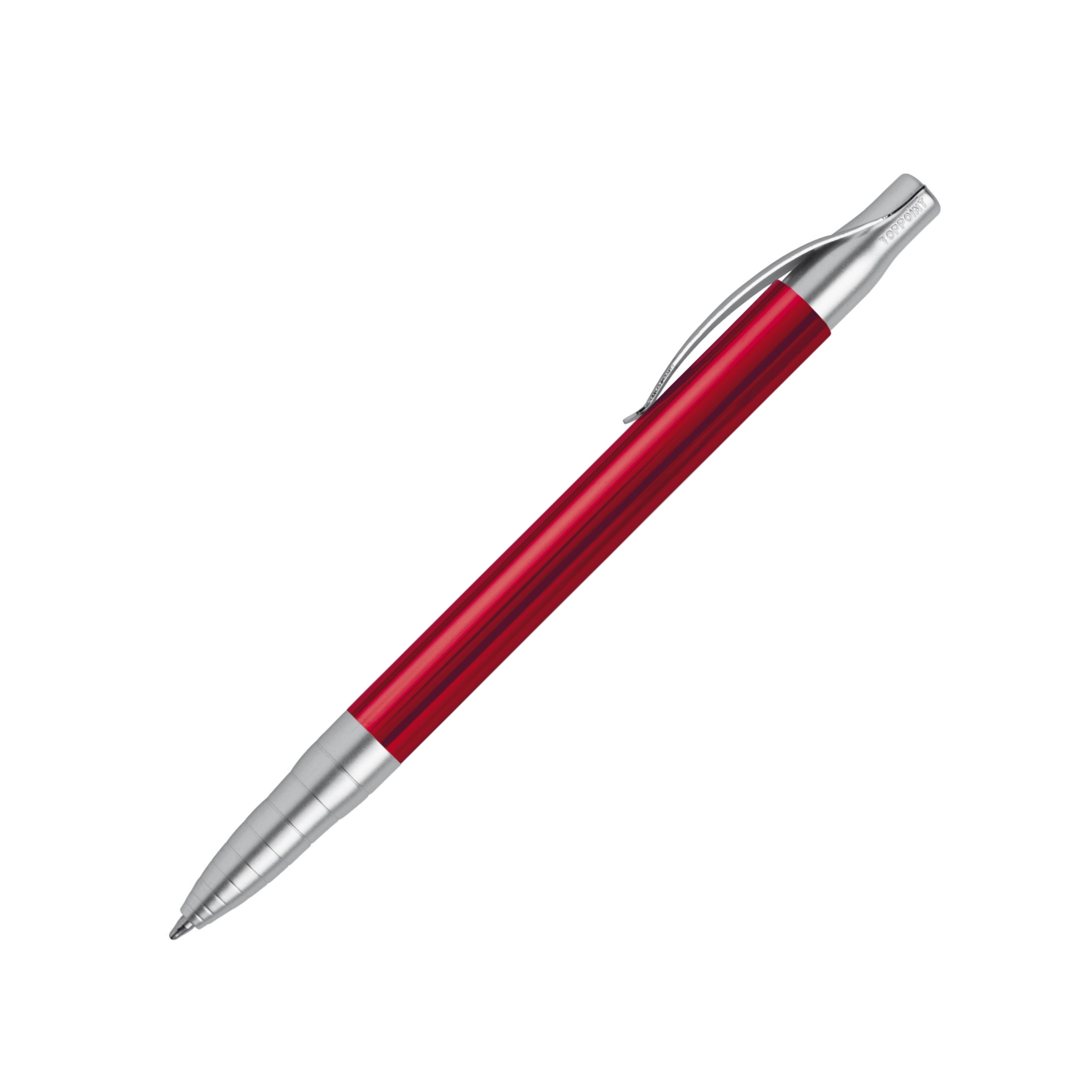 TOPPOINT Kugelschreiber Kugelschreiber / aus Metall / Farbe: rot