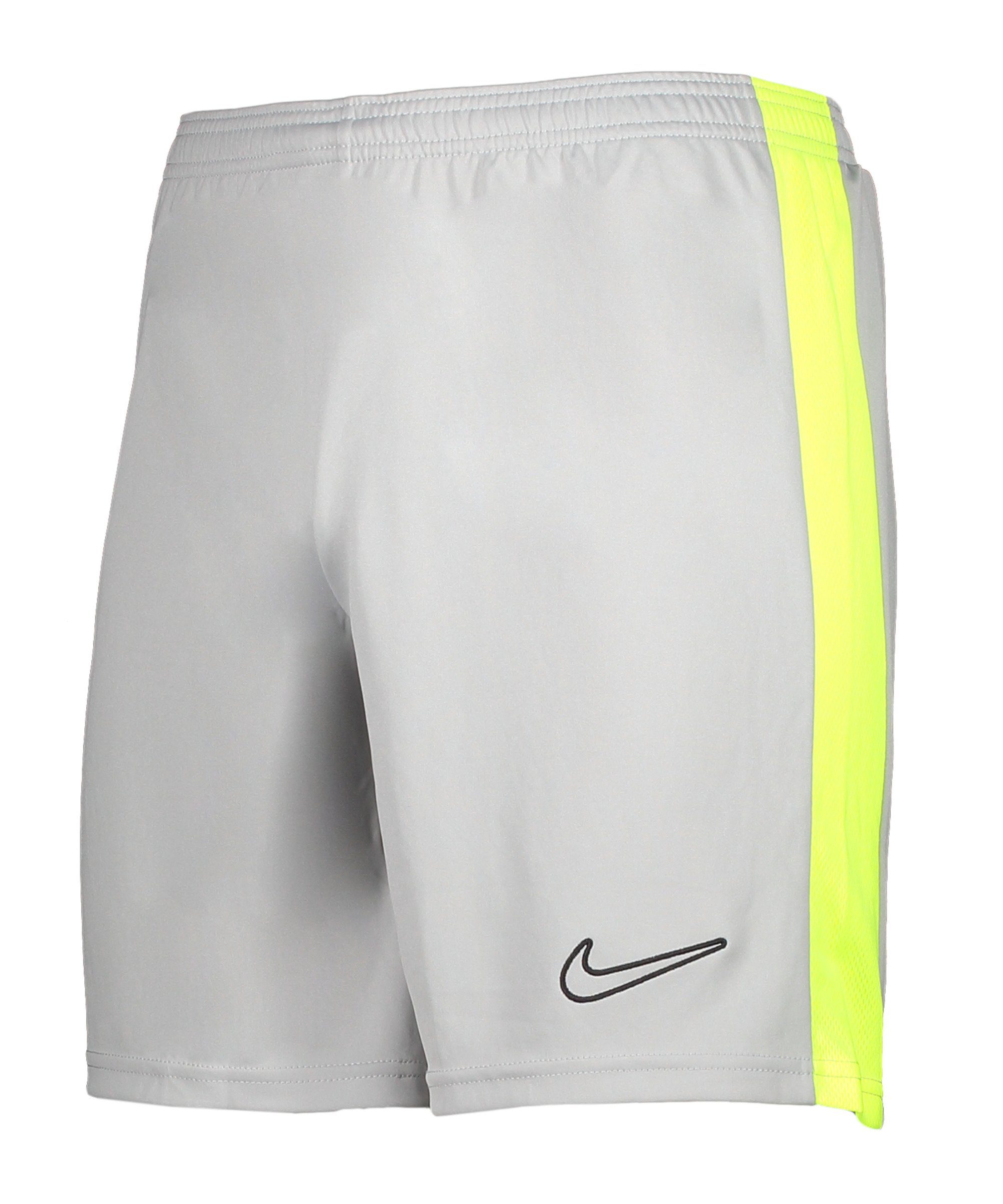 Nike Sporthose Academy Short silbergelbschwarz