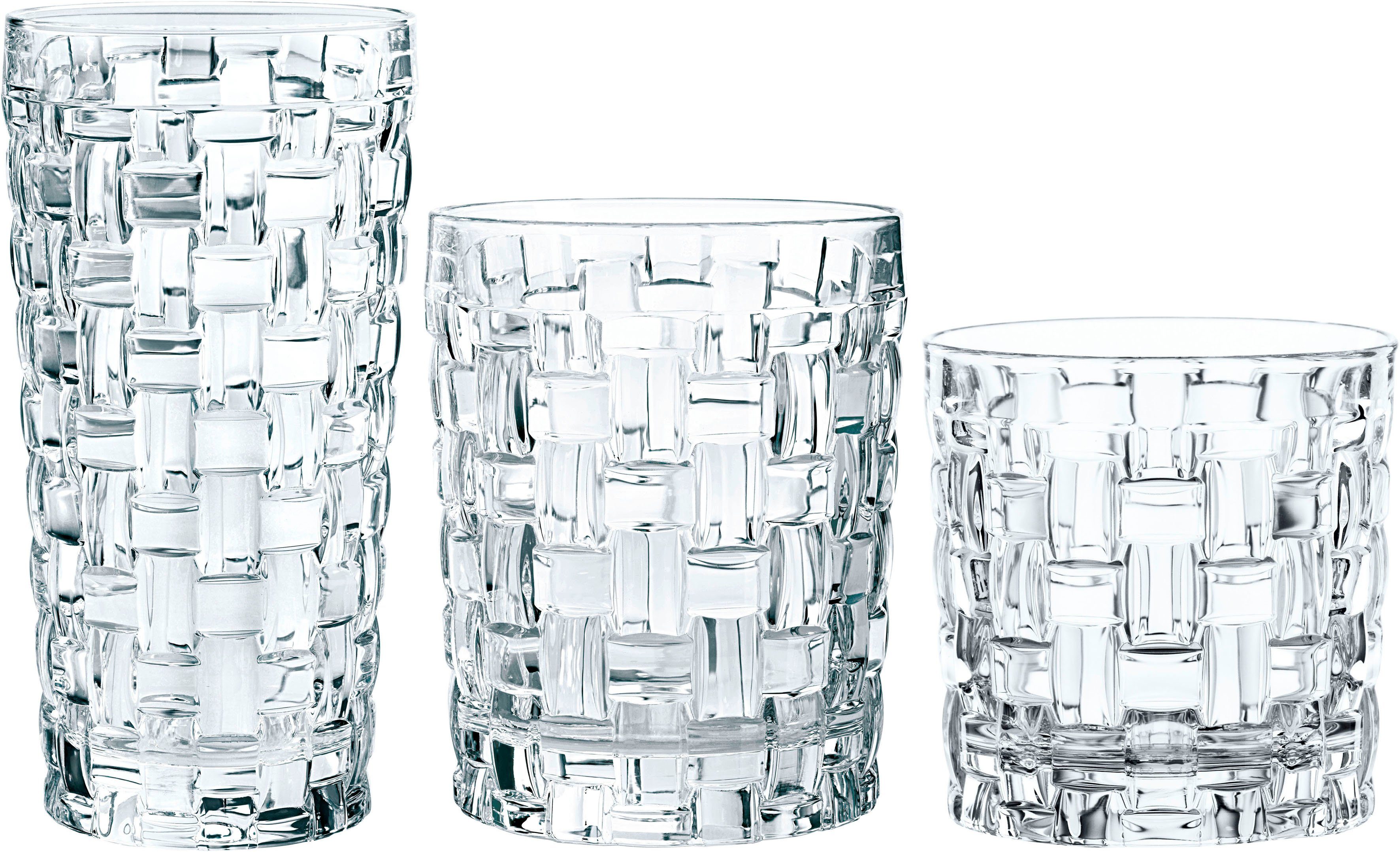 Nachtmann Gläser-Set Bossa Nova, 18-tlg., Kristallglas, Made in Germany, 18-teilig