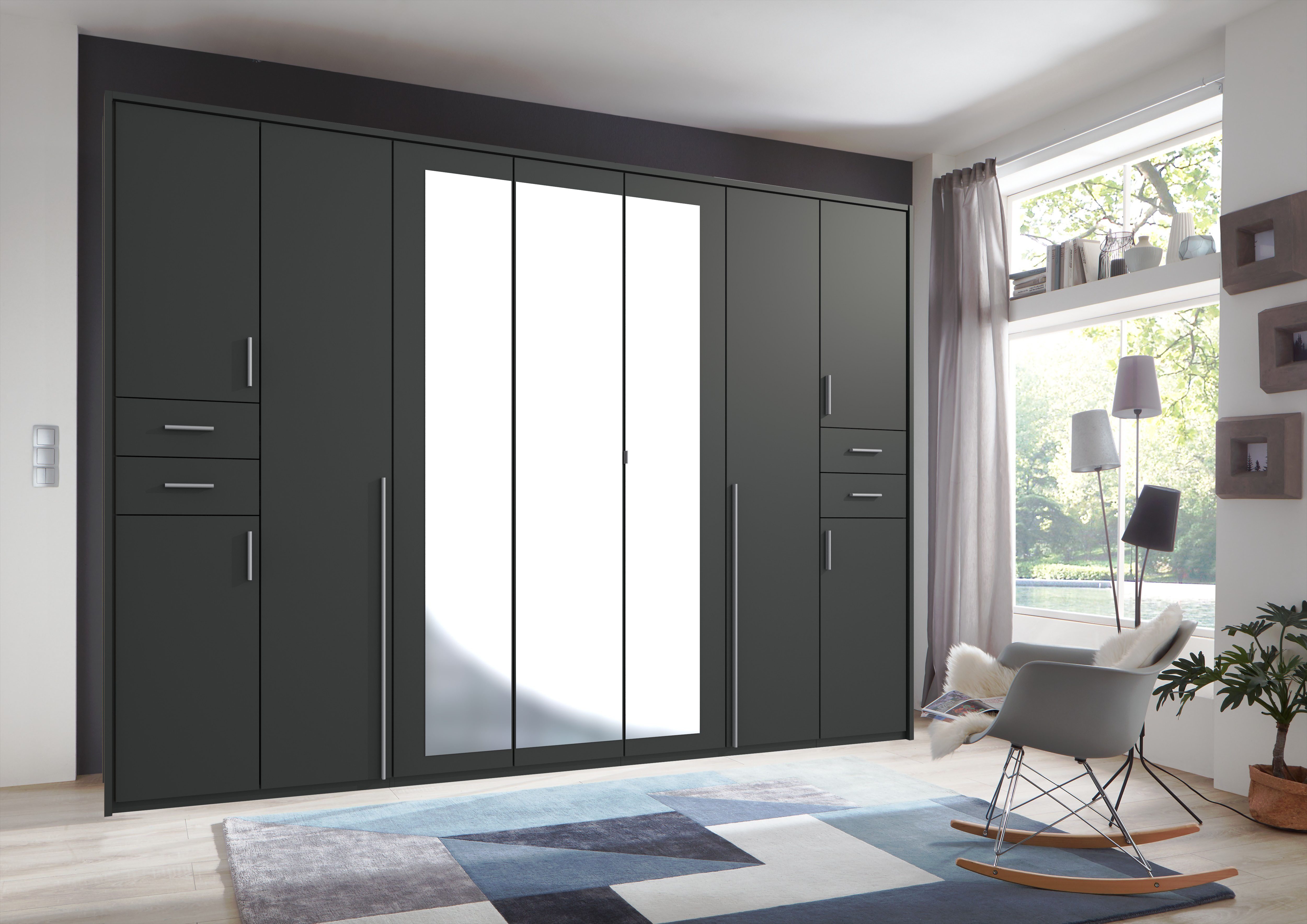 Wimex Drehtürenschrank "Vegas" inklusive Passepartout-Rahmen, mit Spiegeltü günstig online kaufen