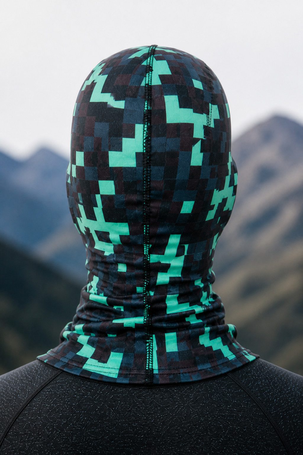 HURTNET Sturmhaube Sturmhaube Winter Balaclava mit Kragen winddicht atmungsaktiv (Einzelartikel Sturmhaube Winter Balaclava mit Kragen elastisch, Sturmhaube Win – Bild 2 von 5