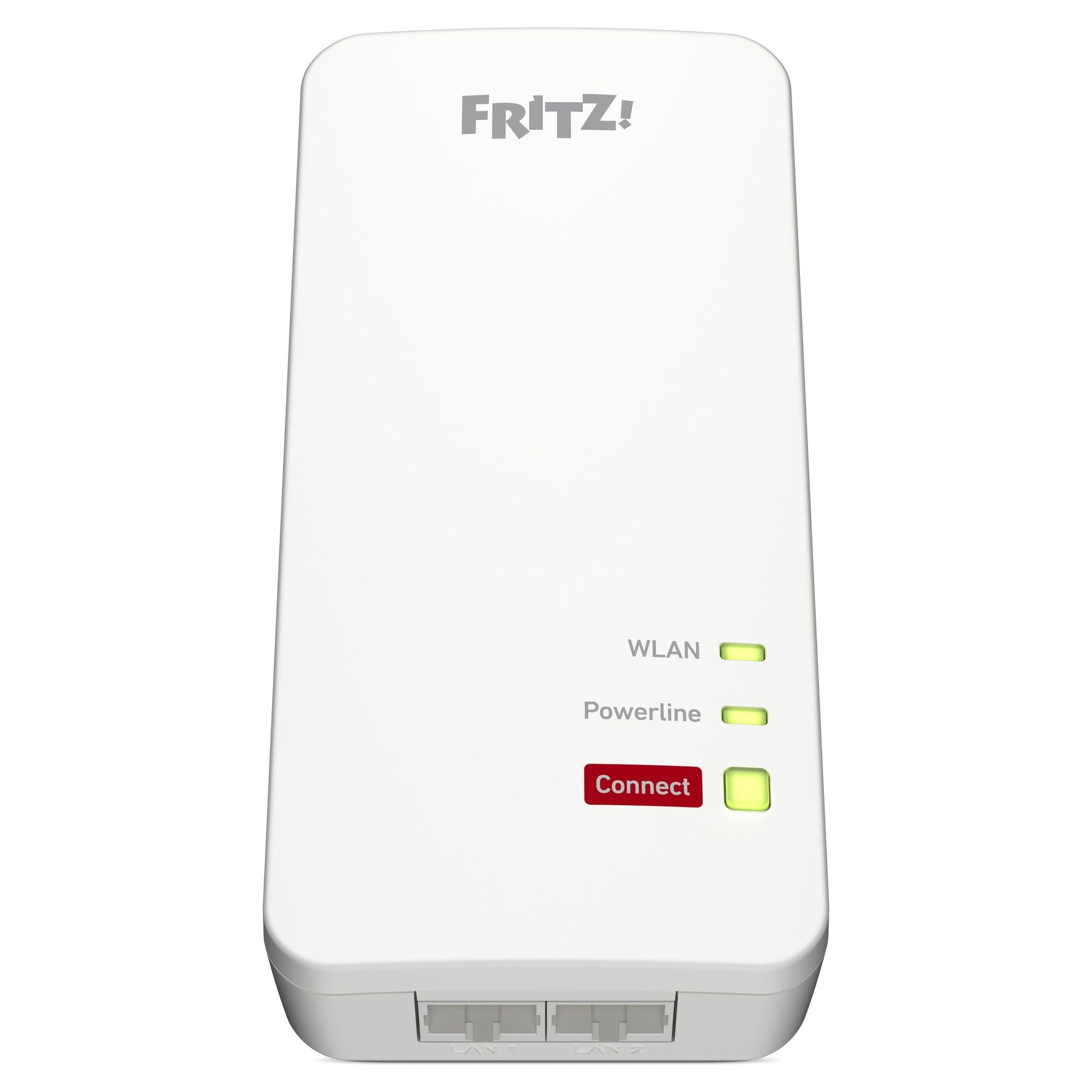 Fritz! FRITZ!Powerline 1240 AX Reichweitenverstärker, Powerline 1.200 MBit/s, Wi-Fi 6 Mesh bis 600 MBit/s, 2x Gigabit-LAN – Bild 2 von 5