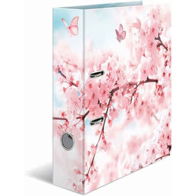 HERMA Aktenordner Ordner Cherry Blossom Motivordner 7,0 cm DIN A4