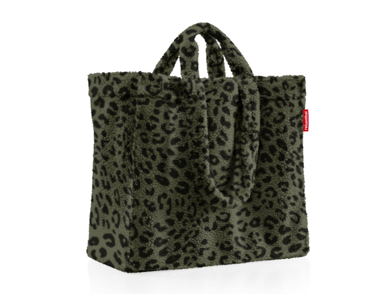 REISENTHEL® Shopper softshopper teddy leo olive – Bild 3 von 4