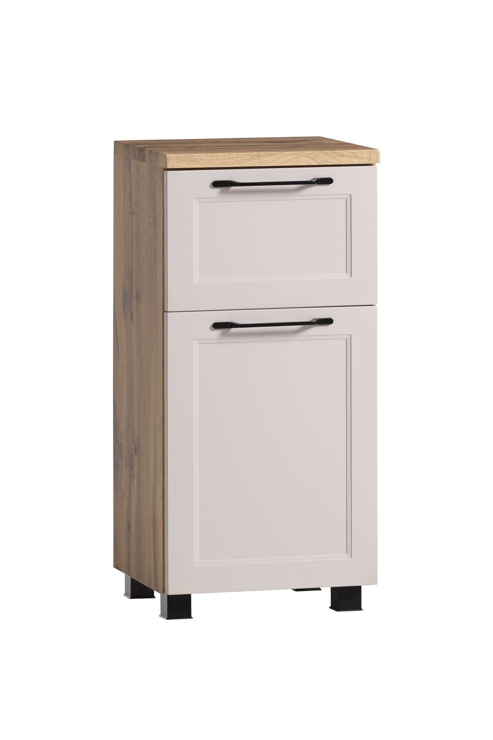 HELD MÖBEL Unterschrank in Kaschmir, Wotaneiche, MDF - 40x79x35cm (BxHxT)