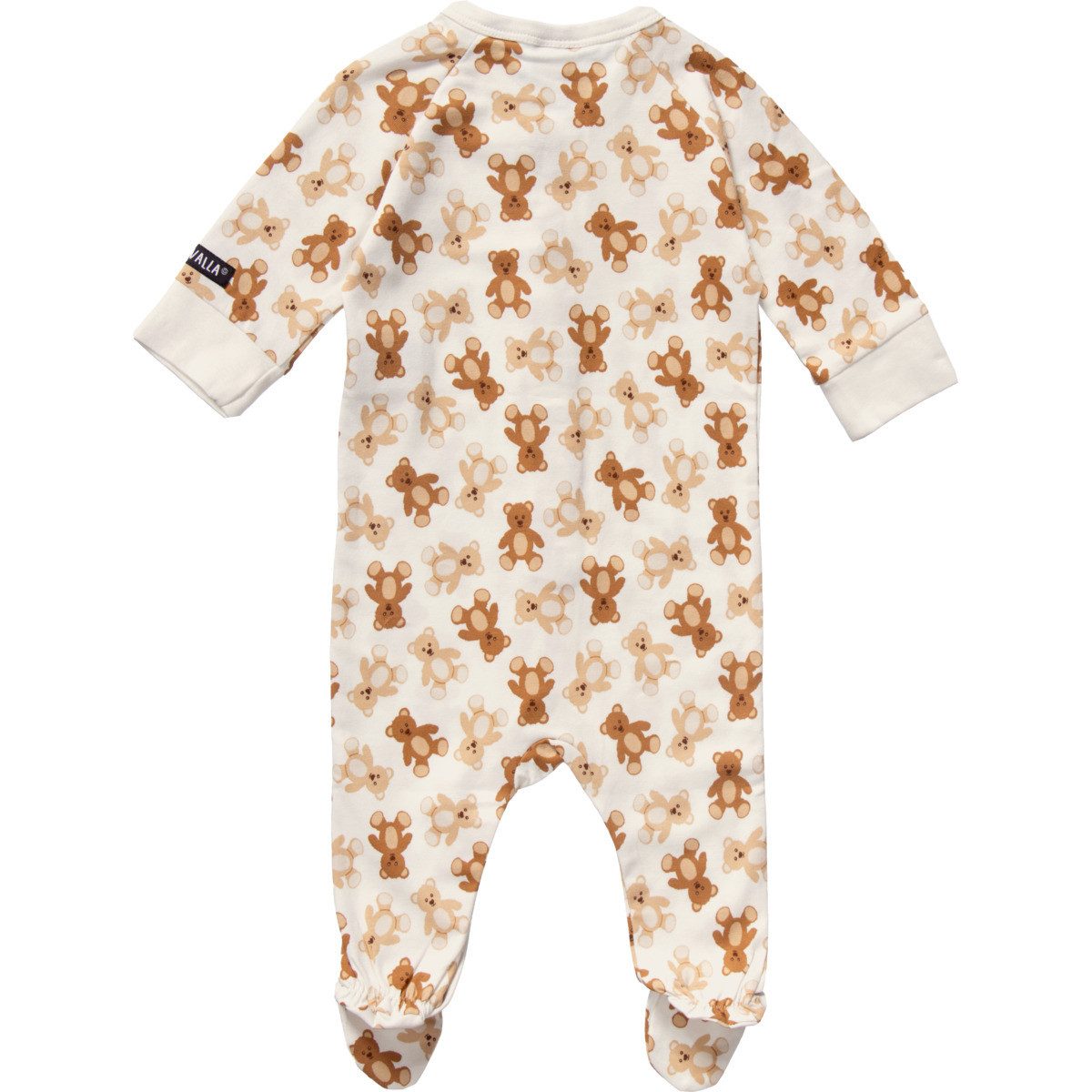 Villervalla Strampler Teddy Unisex Kinder Einteiler, Overall, Babyanzug, Babyoverall, Babyanzug