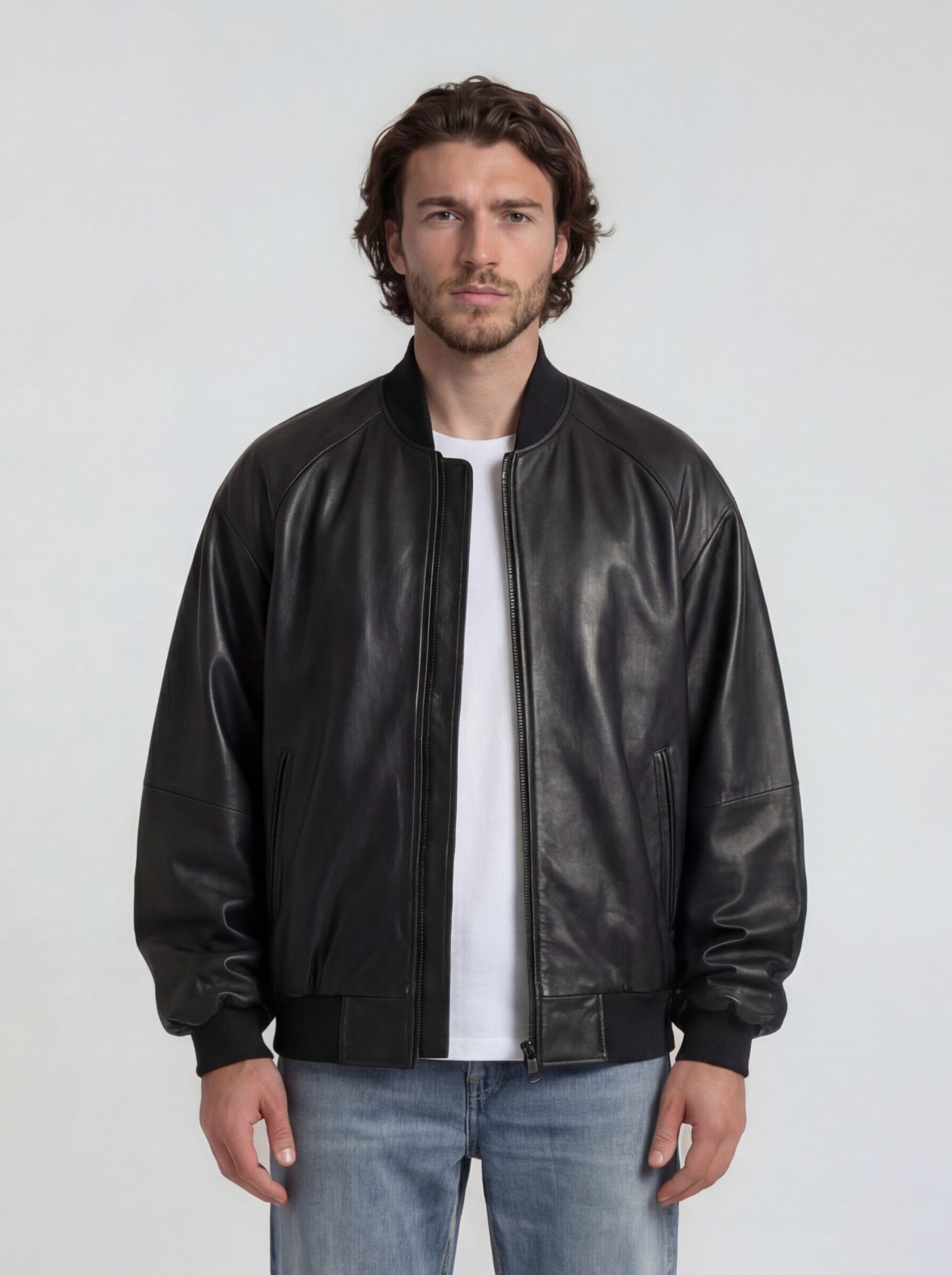 trueprodigy Bomberjacke Filip Oversize Bomberjacke Pilotenjacke Fliegerjacke