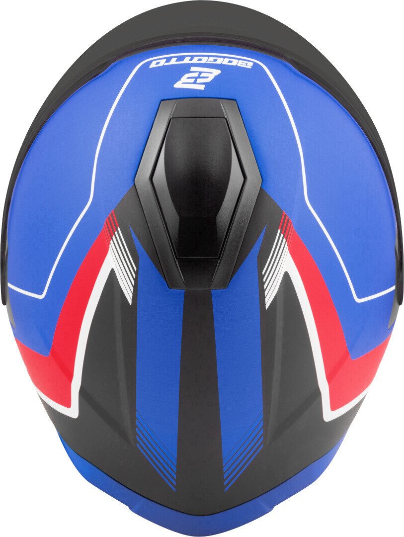 Bogotto Motorradhelm H586 BT Illus Bluetooth Jethelm, integriertes Kommunikationssystem,geeignet für Brillenträger,hera