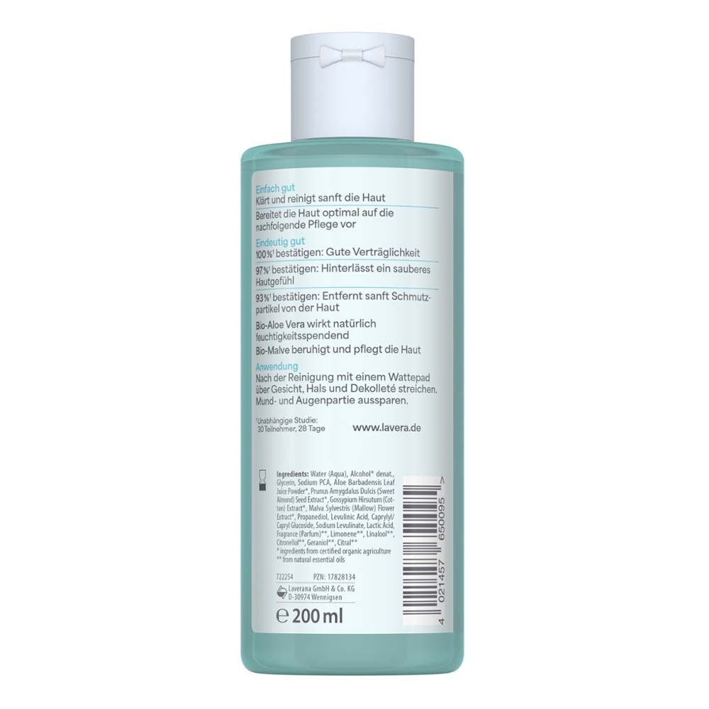 lavera Gesichtswasser Basis Sensitiv - Mildes Gesichtswasser 200ml