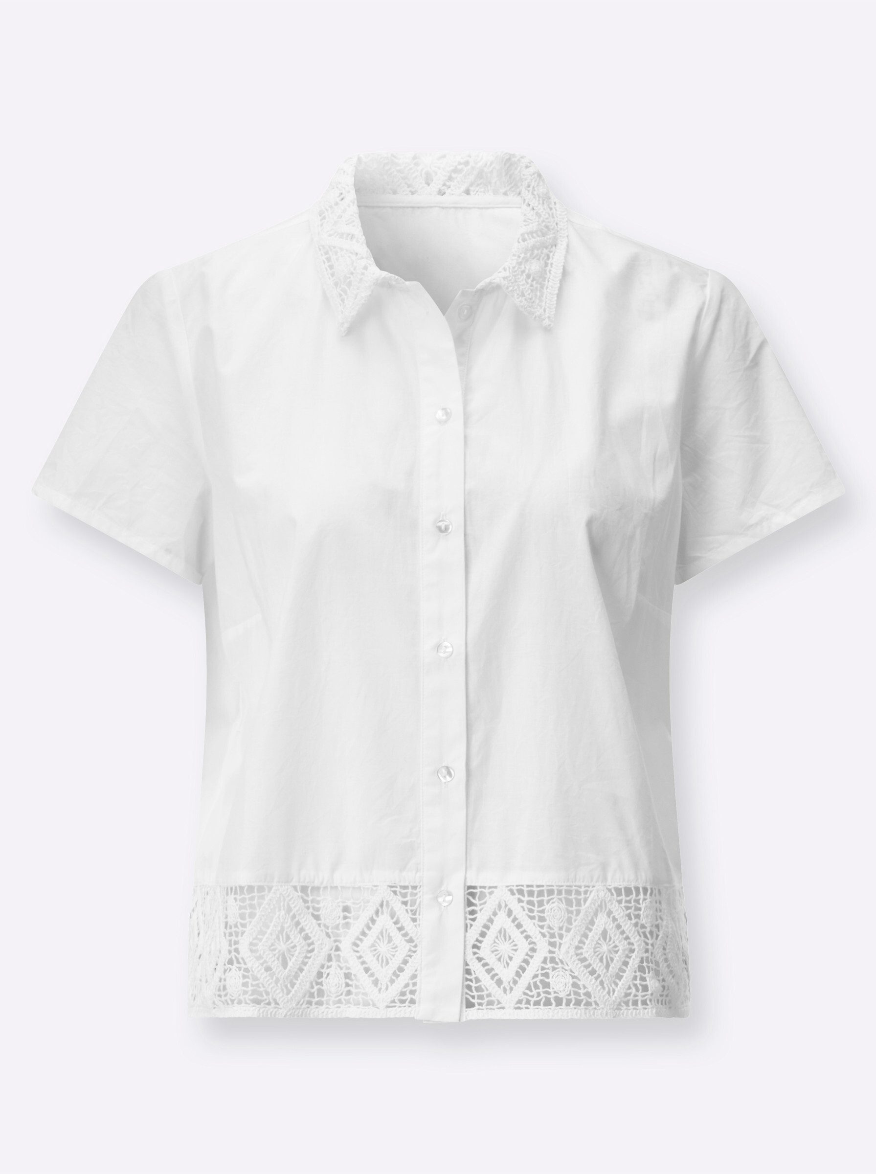 Witt Klassische Bluse Bluse Kurzarm