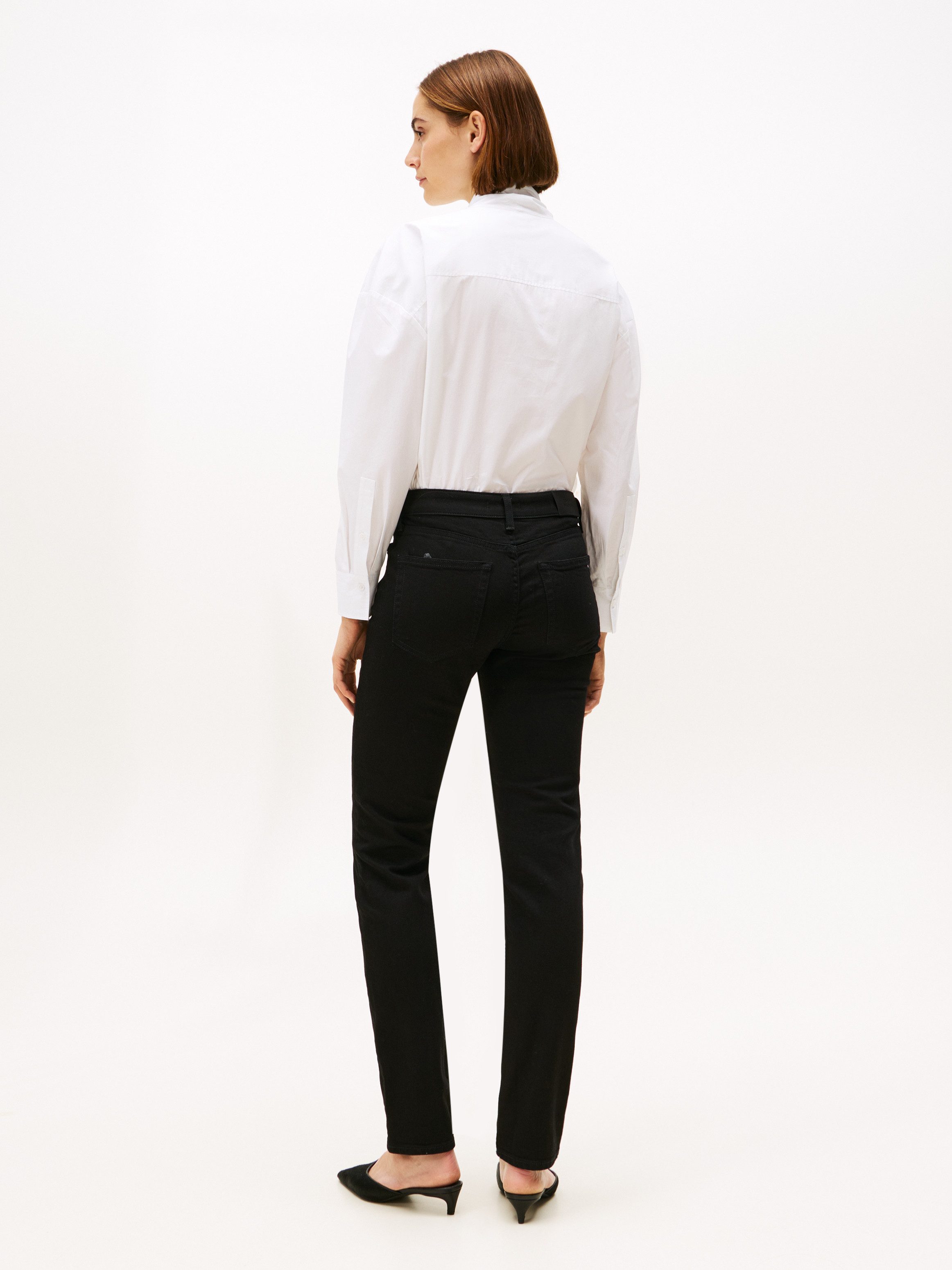 Tommy Hilfiger Slim-fit-Jeans DNM BLACK SLIM RW