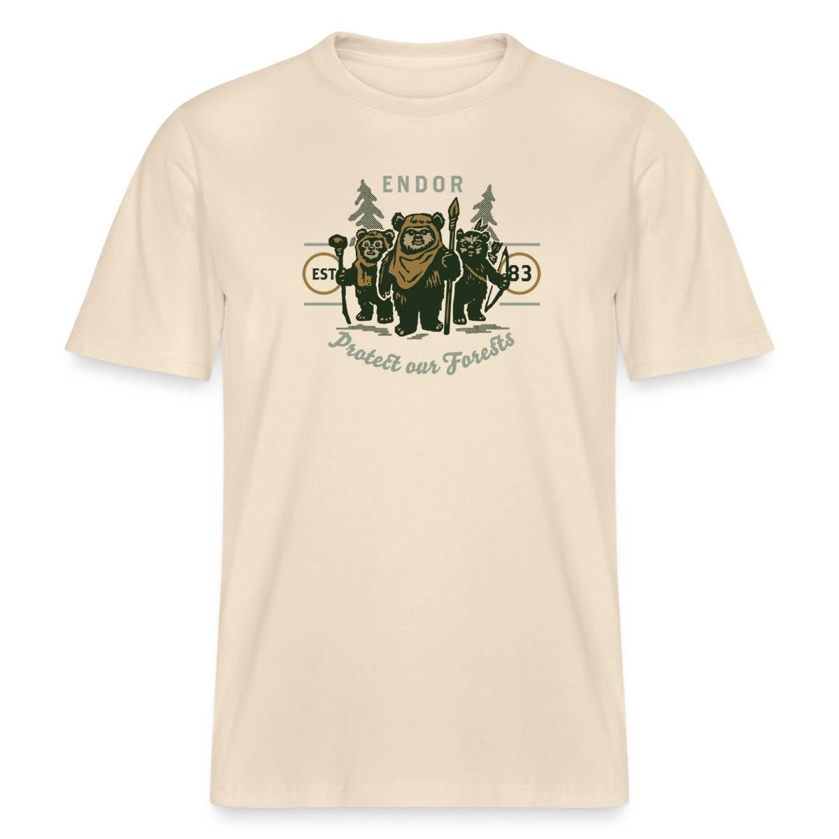T-Shirt Star Wars Endor Protect Our Forests Relaxed Fit Unisex T-Shirt