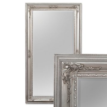 LebensWohnArt Wandspiegel Spiegel EVE Silber-Antik ca. 180x100cm