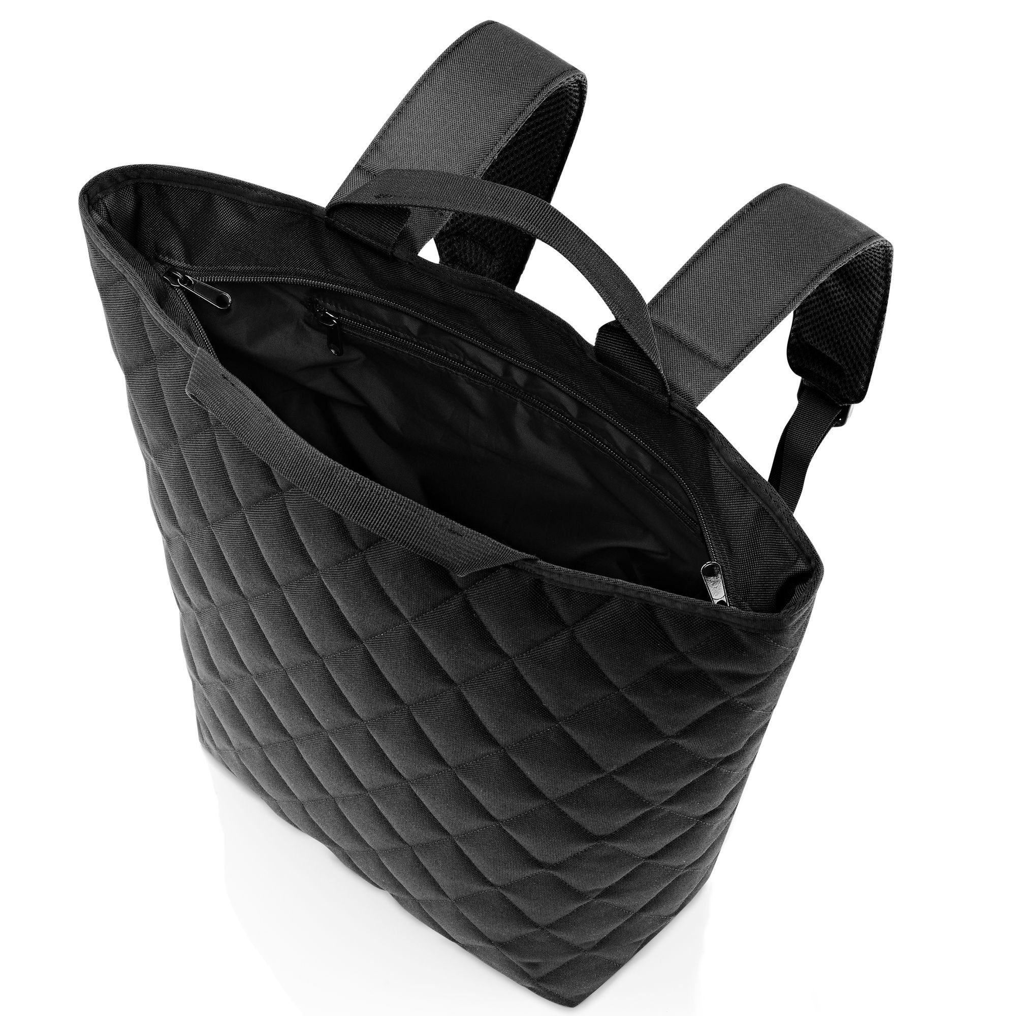 REISENTHEL® Rucksack Travelling, Polyester rhombus black