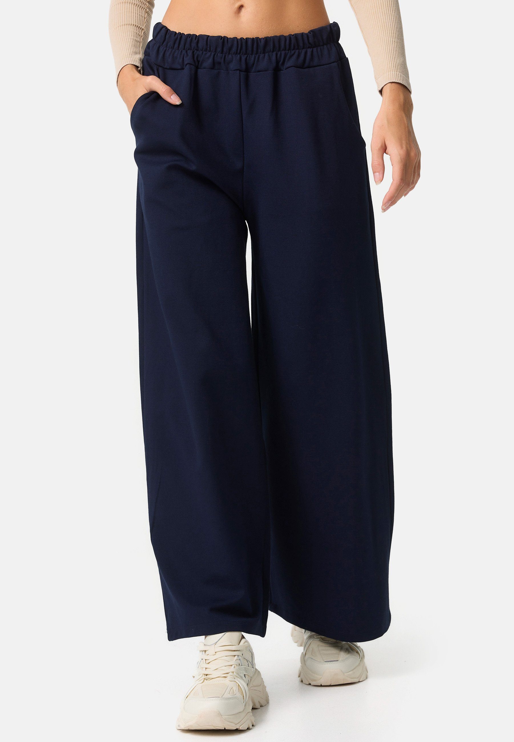 Rayshyne Stoffhose PM74 (Legere Freizeithose im sportivem Look mit Taschen)