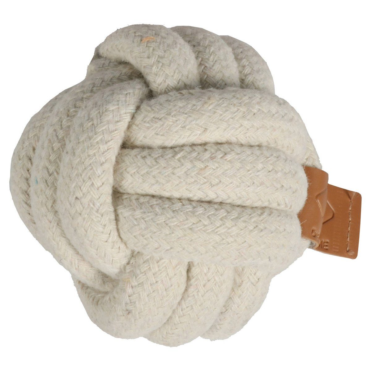 Tierball Hundespielzeug Skip Ball beige
