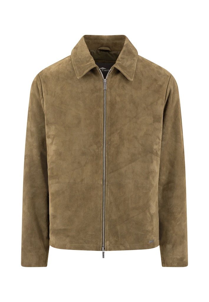 FYNCH-HATTON Outdoorjacke Velours Zip Jacket