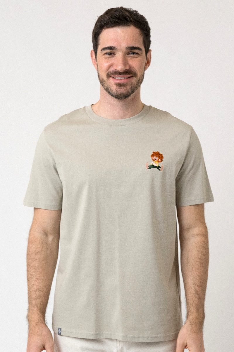 Bavarian Caps Trachtenshirt Shirt Unisex - PUMUCKL LACHT - sand