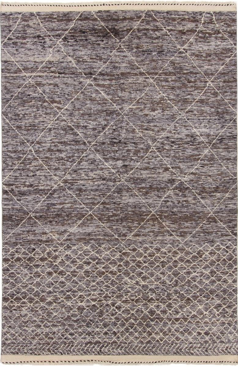 Orientteppich Berber Maroccan 167x254 Handgeknüpfter Moderner Orientteppich, Nain Trading, rechteckig, Höhe: 20 mm