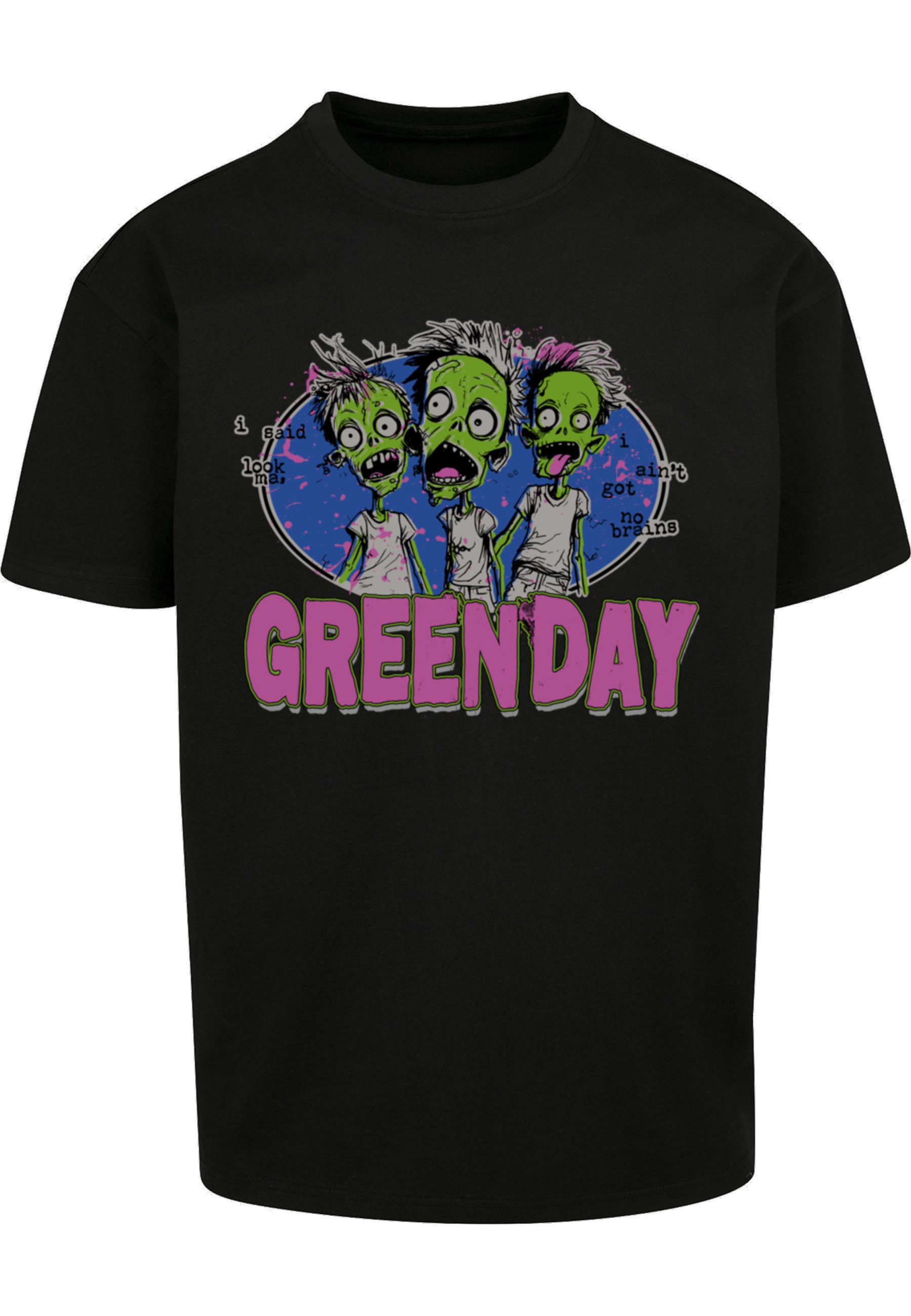 T-Shirt Merchcode Green Day Zombie Oversized Tee