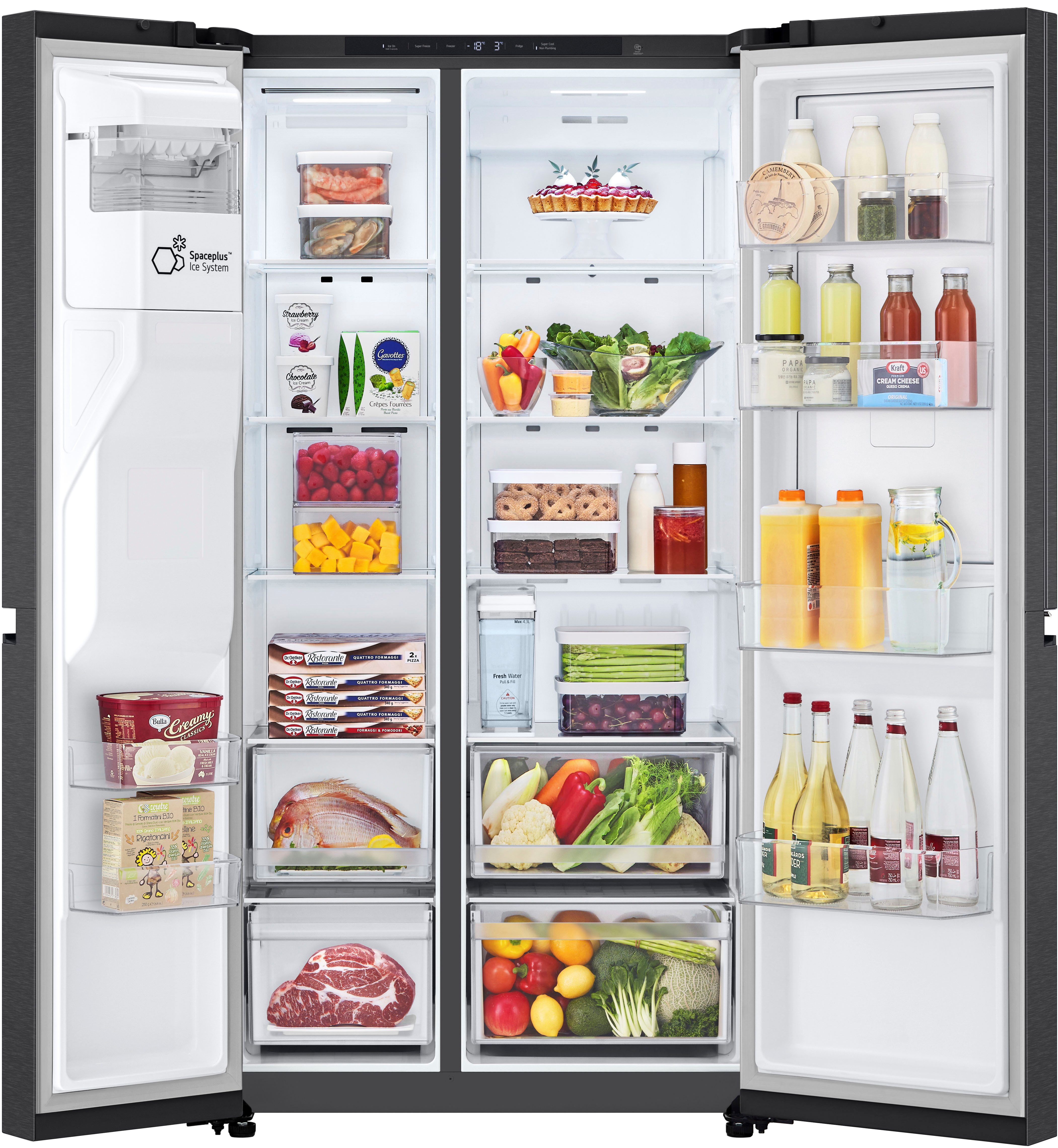 LG Side-by-Side J-Serie GSJC41EPPE, 179 cm hoch, 91,3 cm breit